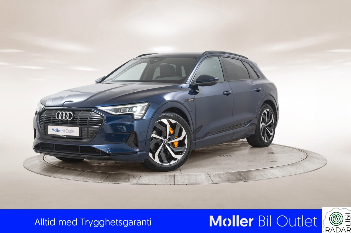 AUDI E TRON 55 55 advanced sport - 360kam, Matrix, SortOptikk, Adv.key