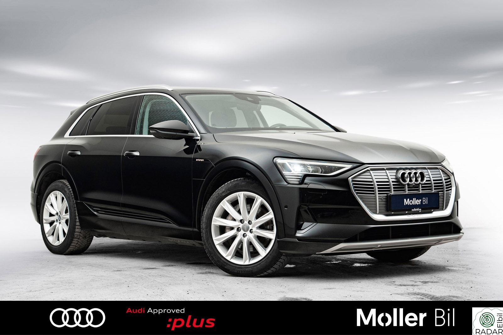 AUDI E TRON 55 55 Adv Sport B&O-Head Up-Rattvarme-360-El.Seter-H.feste