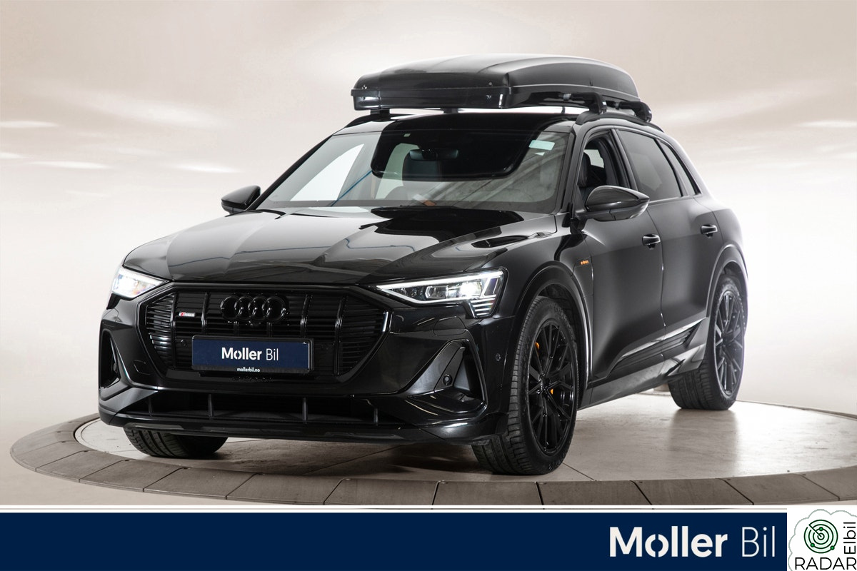 AUDI E TRON 55 55 S-Line Sport Black Edition|HFeste|360|ElSeter|AdvKey
