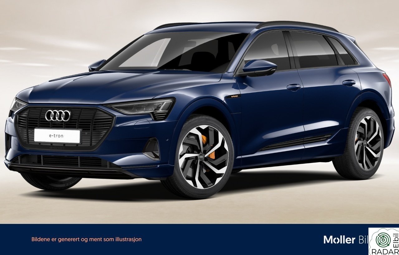 AUDI E TRON 55 55 Advanced Sport - B&O, 360Kam, Matrix, Krok