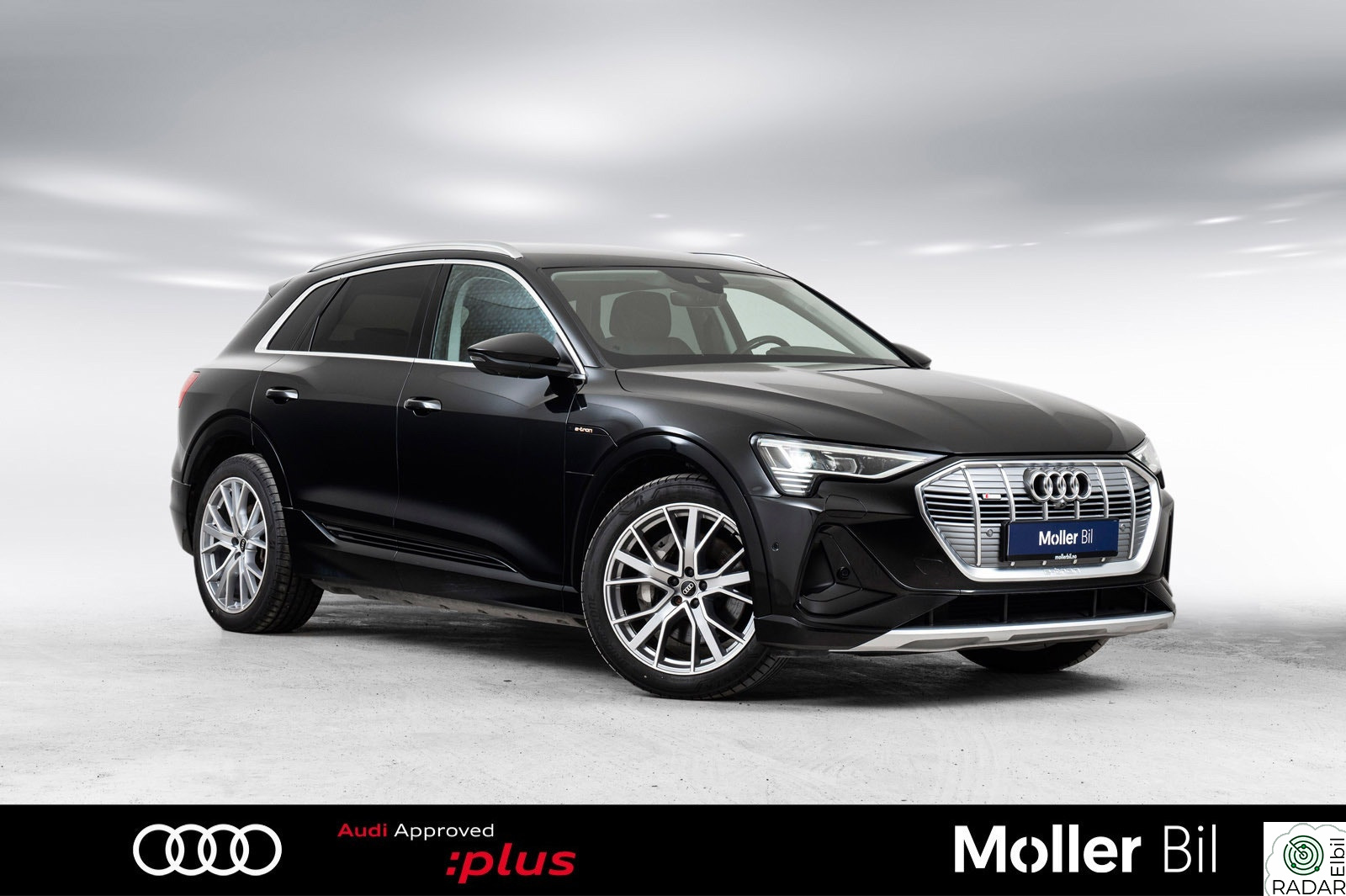 AUDI E TRON 55 55 S line Sport Matrix-B&O-Hengerfeste-21"Skinn Valcona