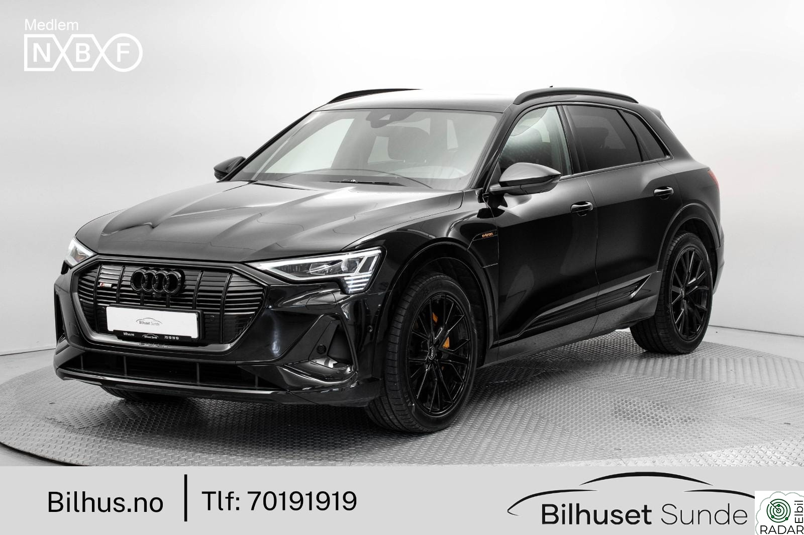 AUDI E TRON 55 55 Black Edition S-Line,Krok,B&O,360,ACC,Navi,Carplay++