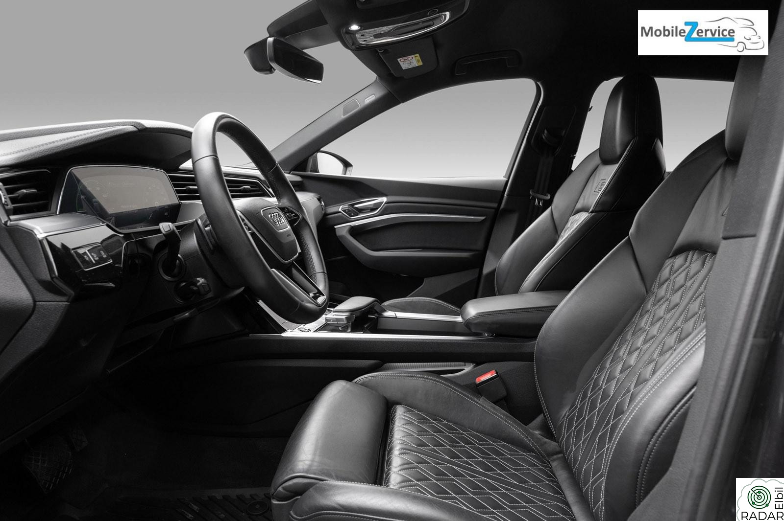 AUDI E TRON 55 55 S-Line Sport interiør - B&O - Matrix - 360 Kamera ++