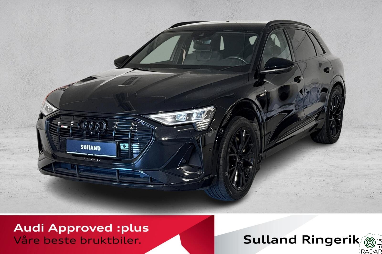 AUDI E TRON 55 55 S line Black Edit/360 kamera/B&O/Varme.ratt/+++++