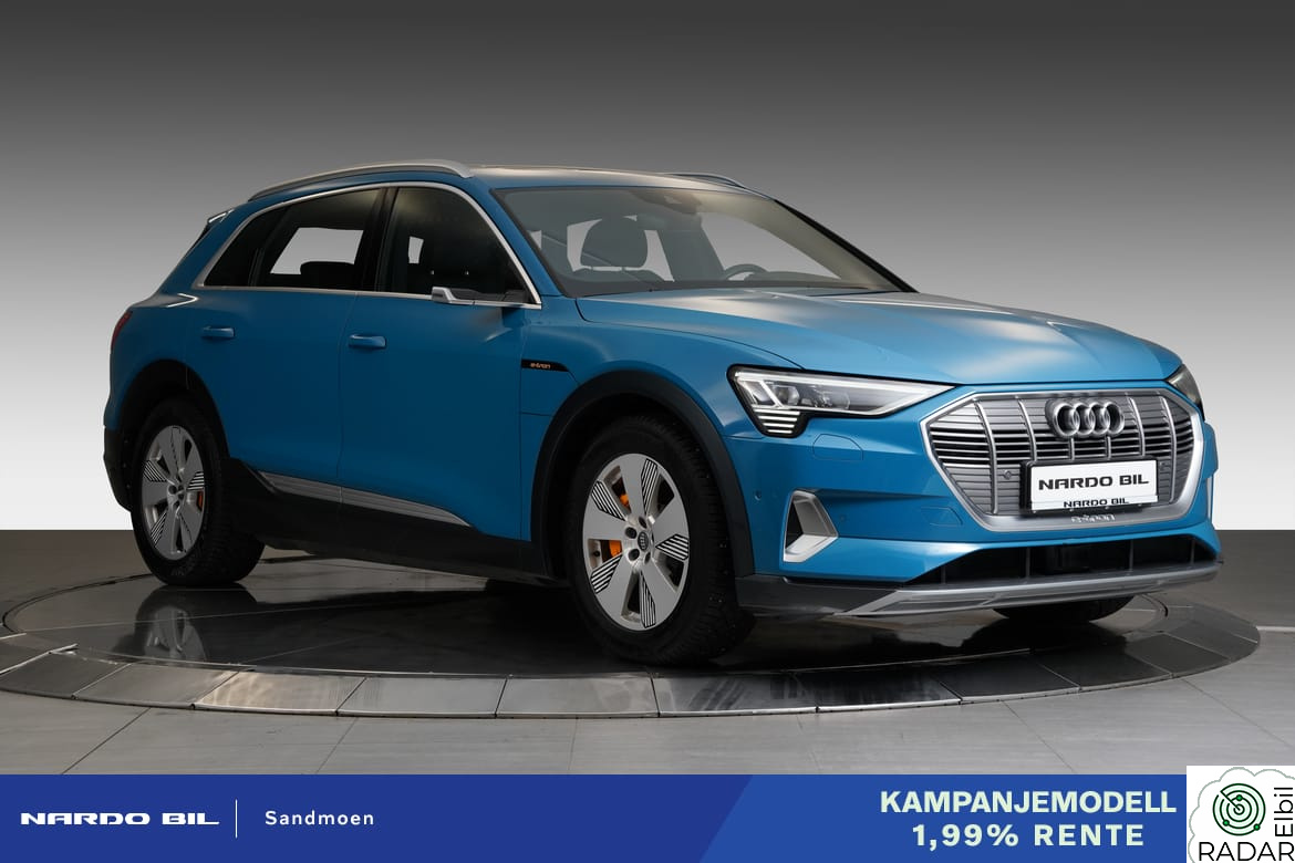 AUDI e-tron Kampanje fra kun 1,99% rente- 55 quattro