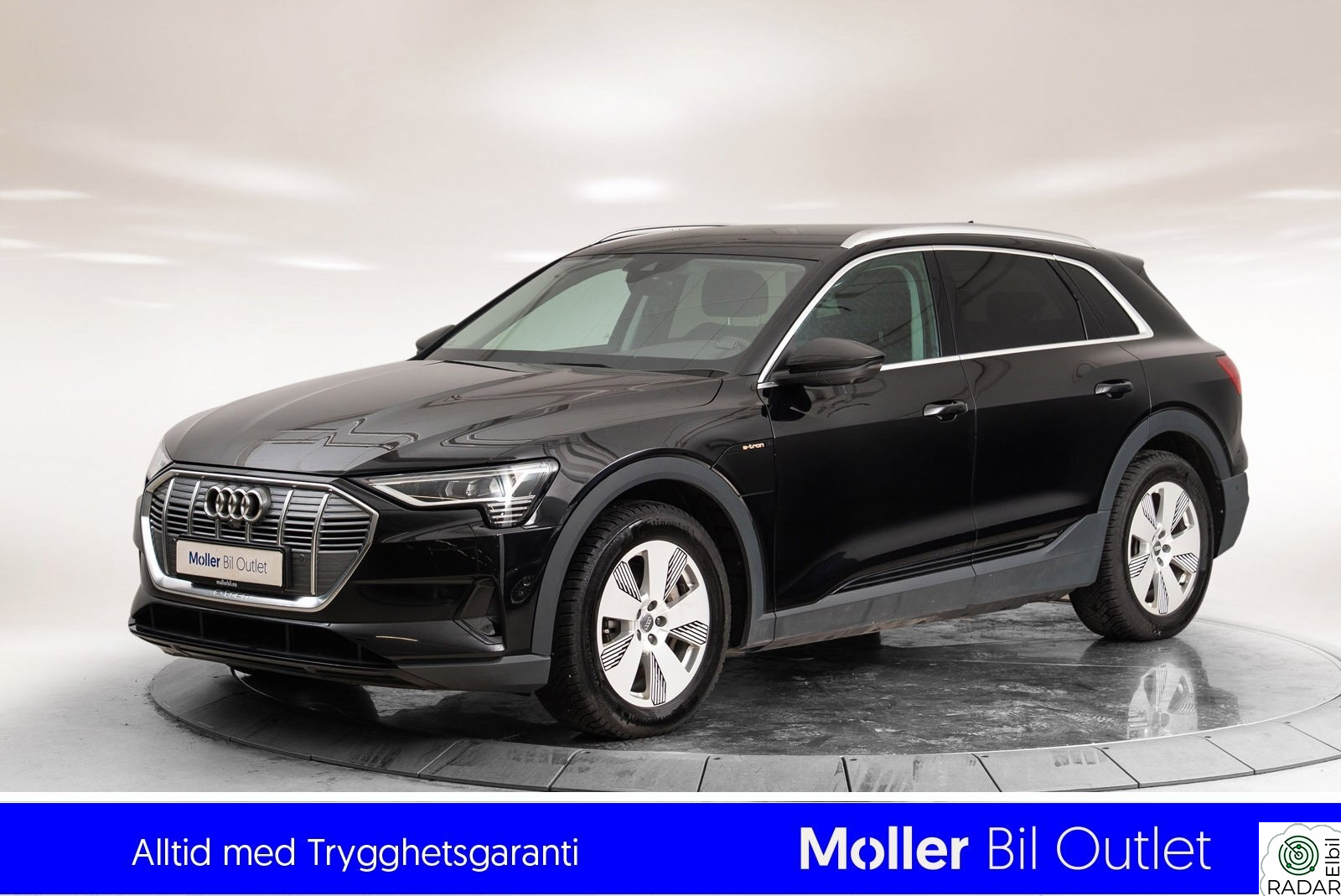 AUDI e-tron 55 - 360Kam, LED, Krok, Delskinn, Luft