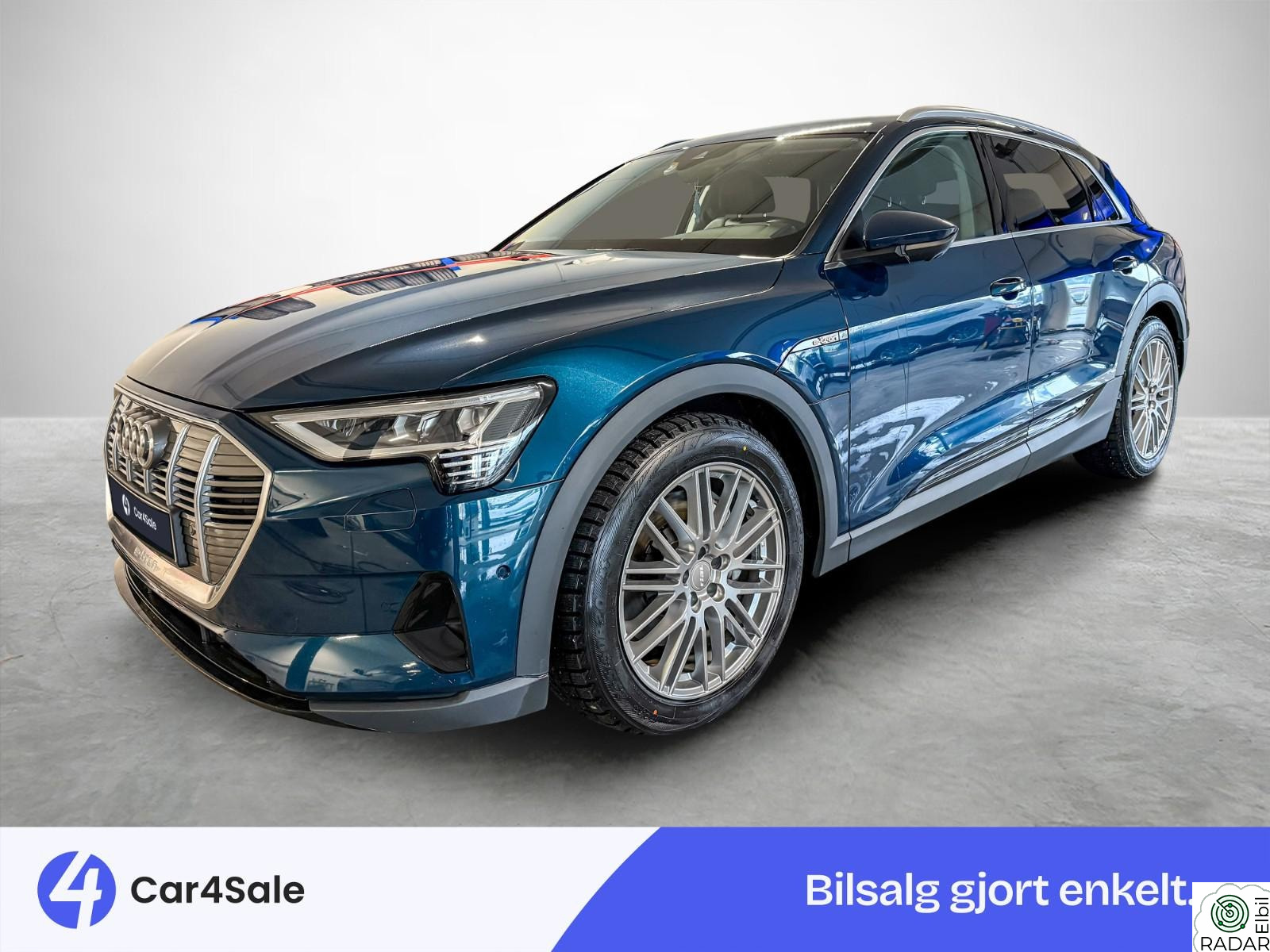 AUDI e-tron 55 417km / Norsk / Krok / ACC / 360 / Luft / El-seter++