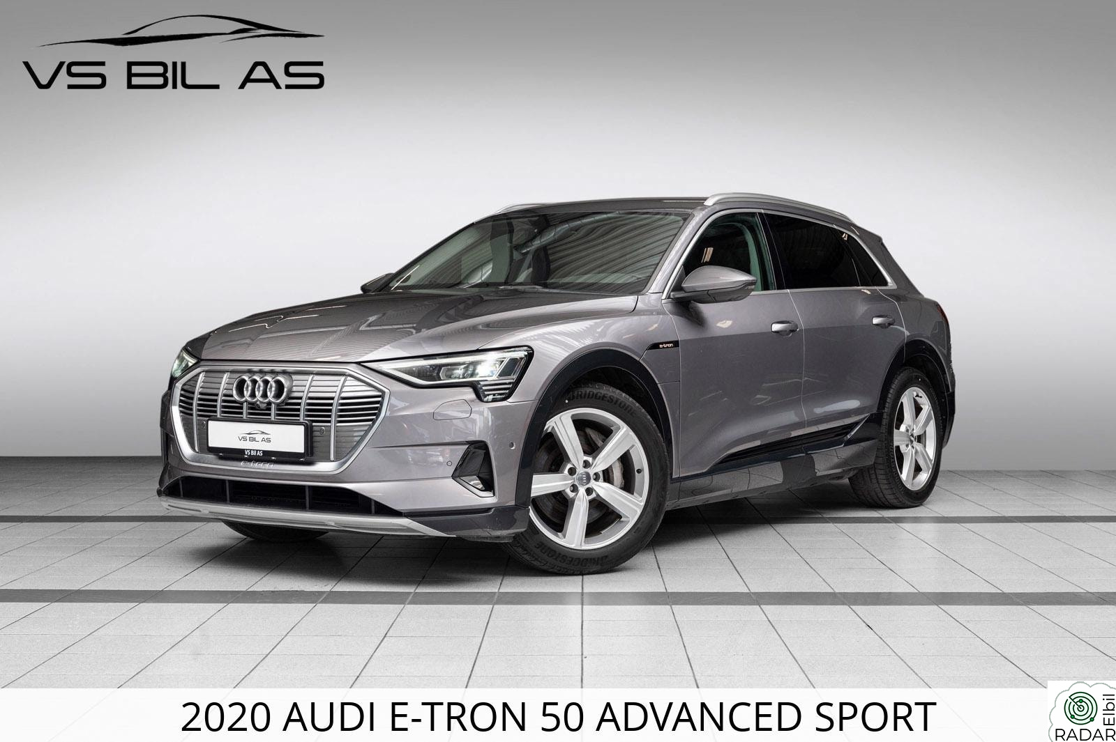 AUDI e-tron 50 50 ADVANCED SPORT/LUFT/SKINN/MATRIX/360/KROK/NORSK/S+V