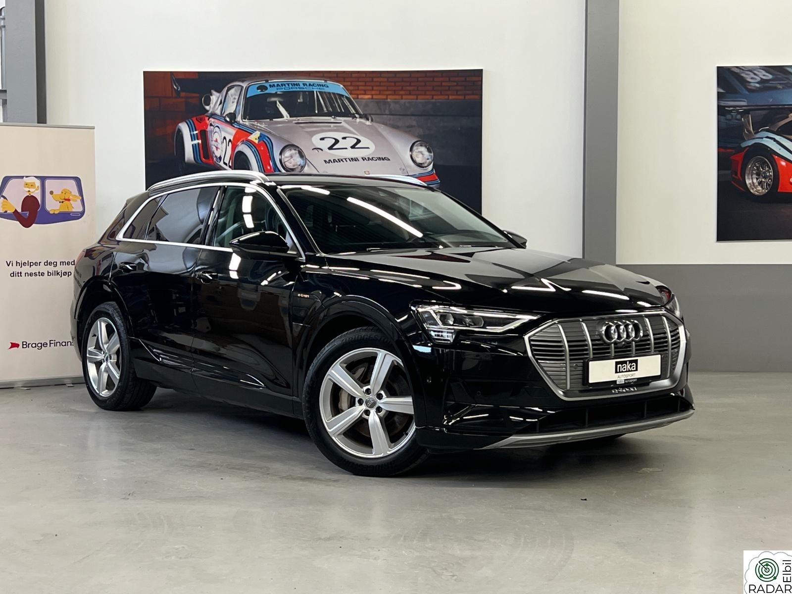AUDI e-tron 50 50 Luft/360 kamera/Turpakke/krok/EL-luke/Nye dekk s+v++