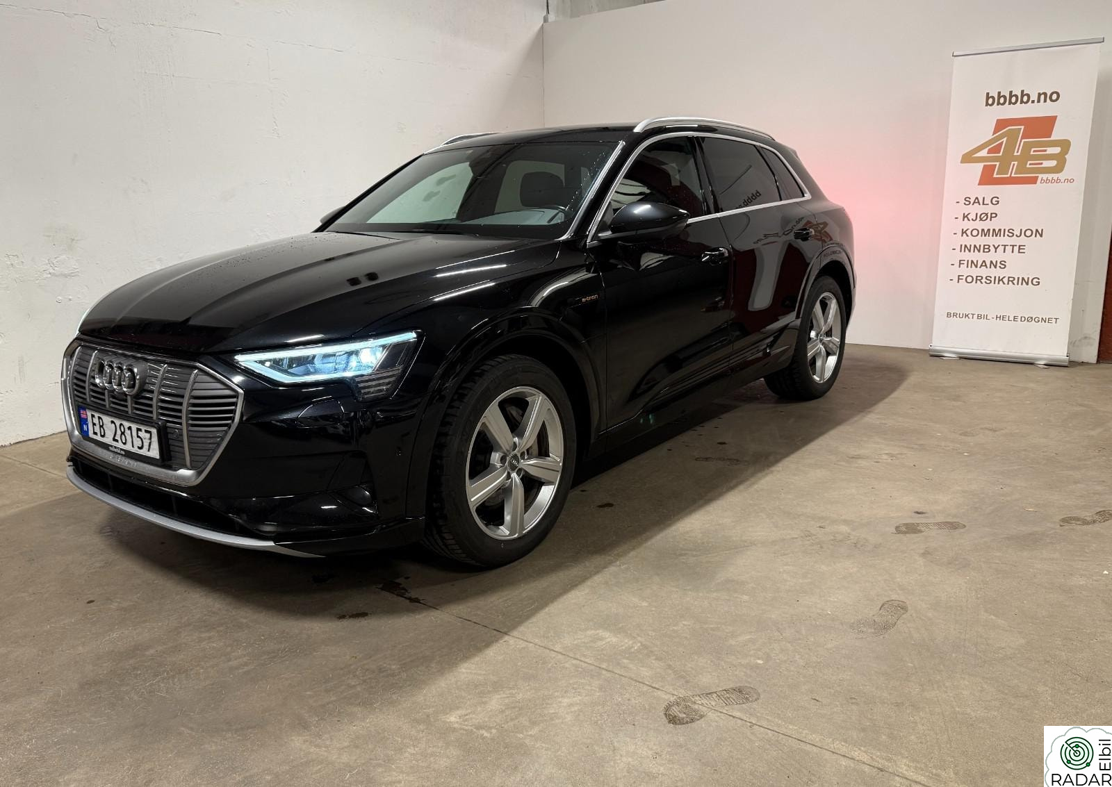 AUDI e-tron 55 55.426HK.4WD.EUdes27.Batt=100%.WLTP400km.1eiers!