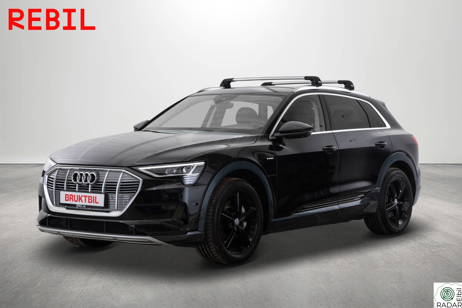 AUDI e-tron 55 55 Quattro, Hengerfeste, Luftfjæring, Skinn/Alcantara