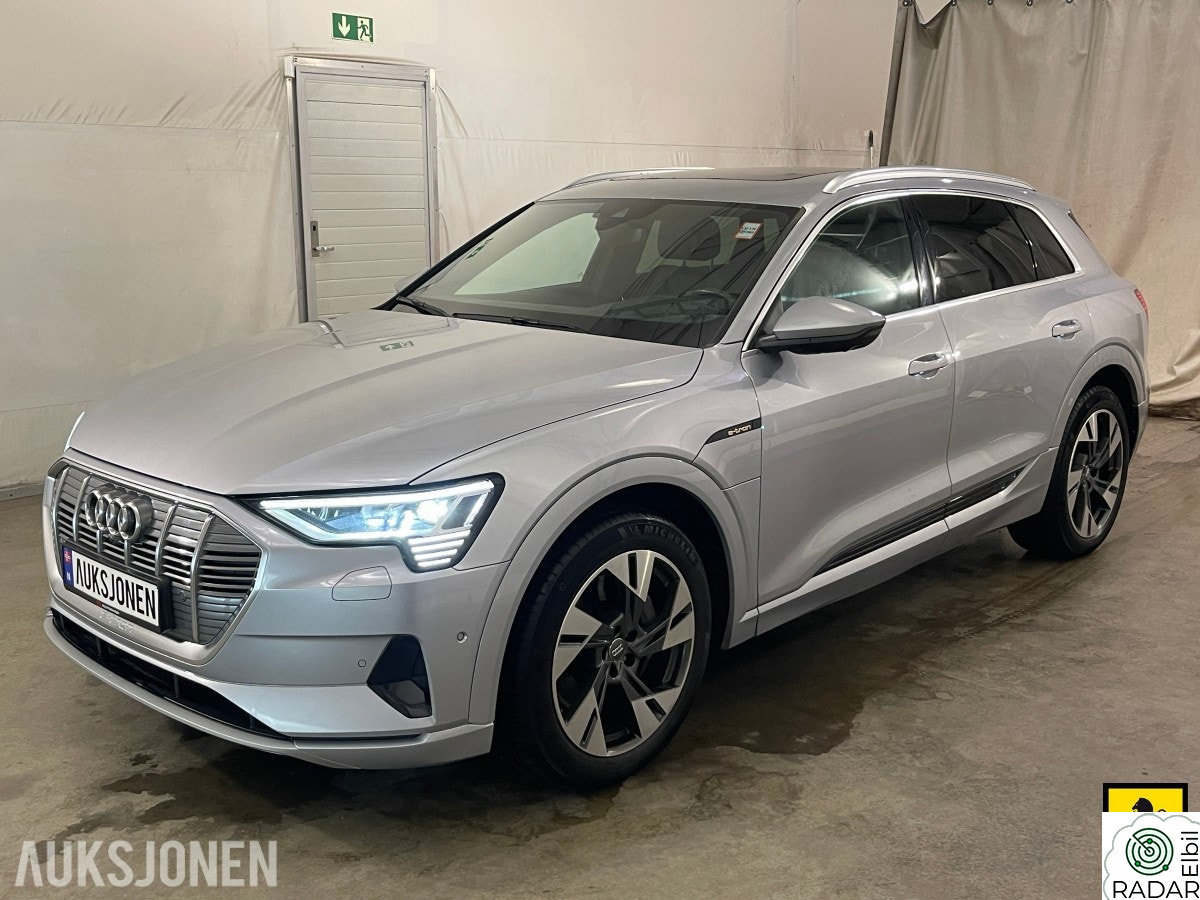 AUDI e-tron 55 55 QUATTRO S-LINE B&O ACC LUFT HENGERFESTE 360-KAMERA M
