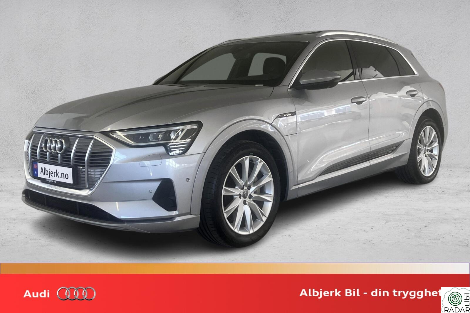 AUDI e-tron 55 55 advanced sport B&O, Matrix lys, Panoramatak, Krok