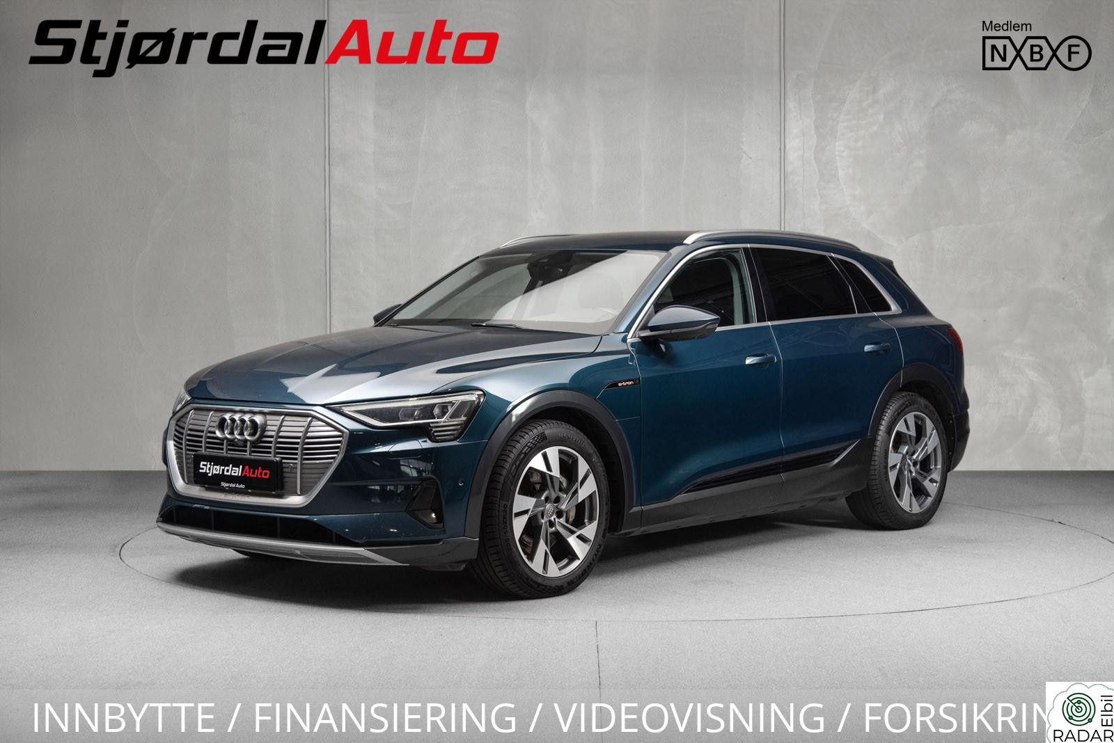 AUDI e-tron 50 50 303WLTP/QUATTRO/KROK/LUFT/LED/ALCANTARA/NAVI/DAB+