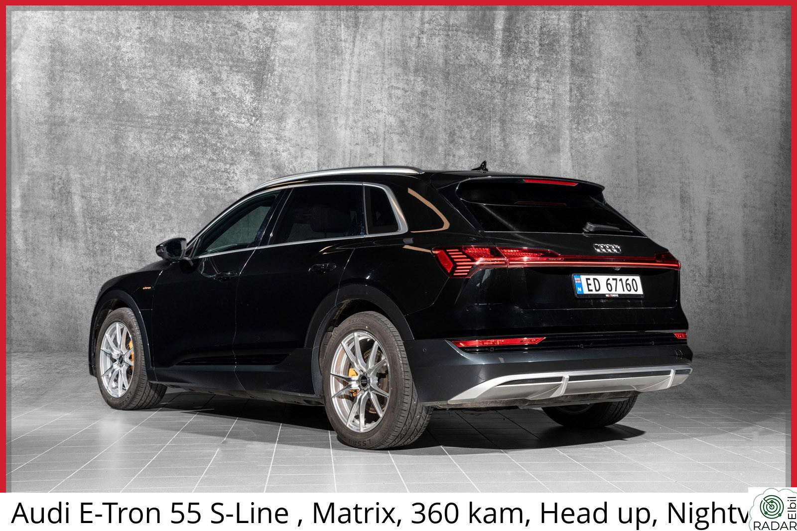 AUDI e-tron 55 E-Tron 55 S-Line fullspekket med utstyr!