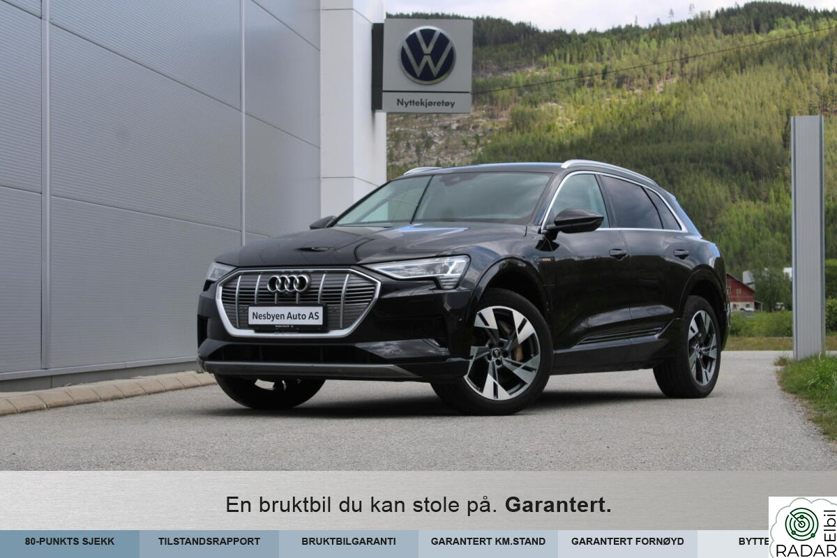 AUDI e-tron 50 50 Advanced Sport Skinn/Matrix/360++Hjemlevering?
