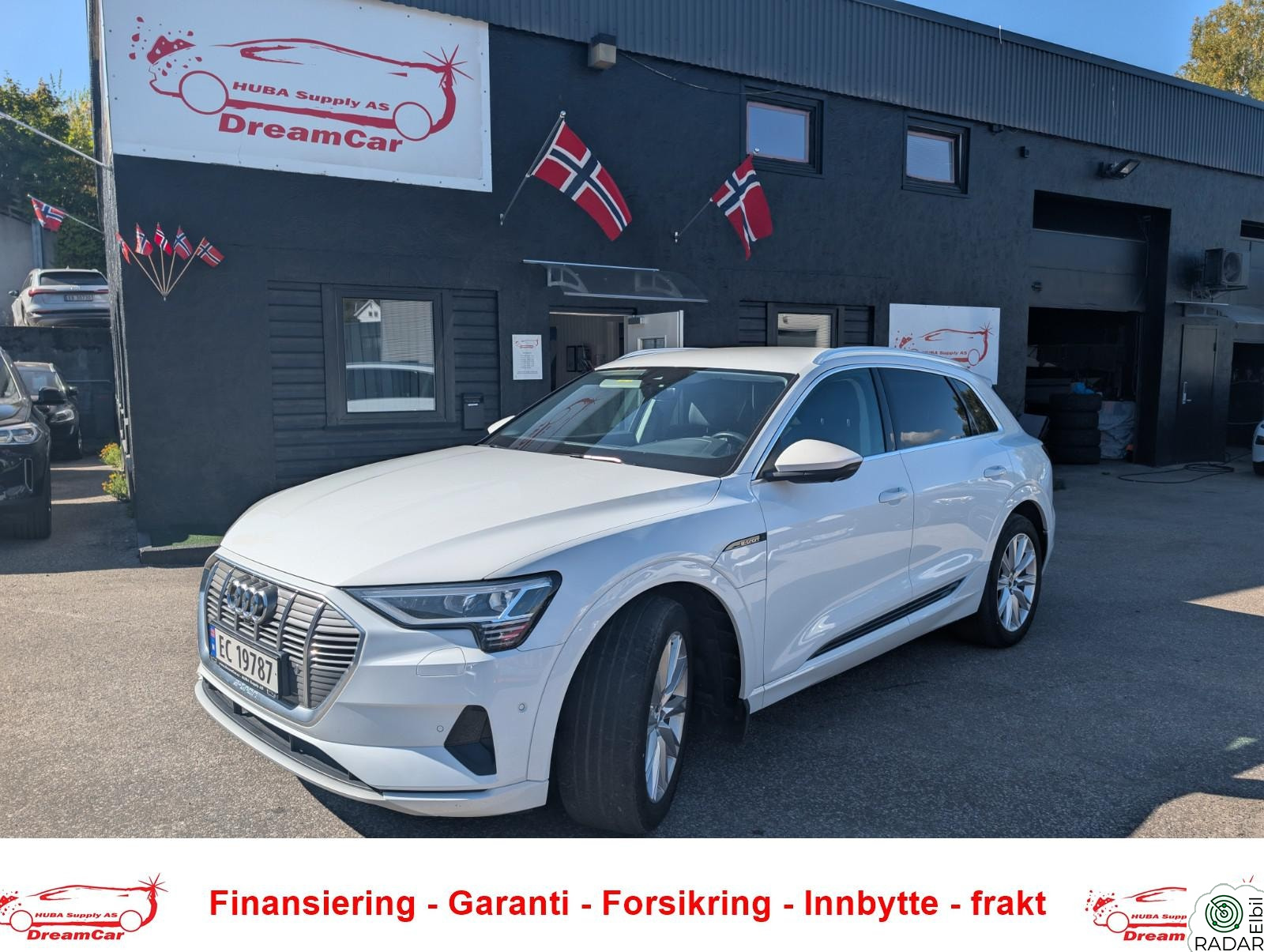AUDI e-tron 55 55*Quattro*2021*426 HK*Luftfjæring*Hengerfeste 1800