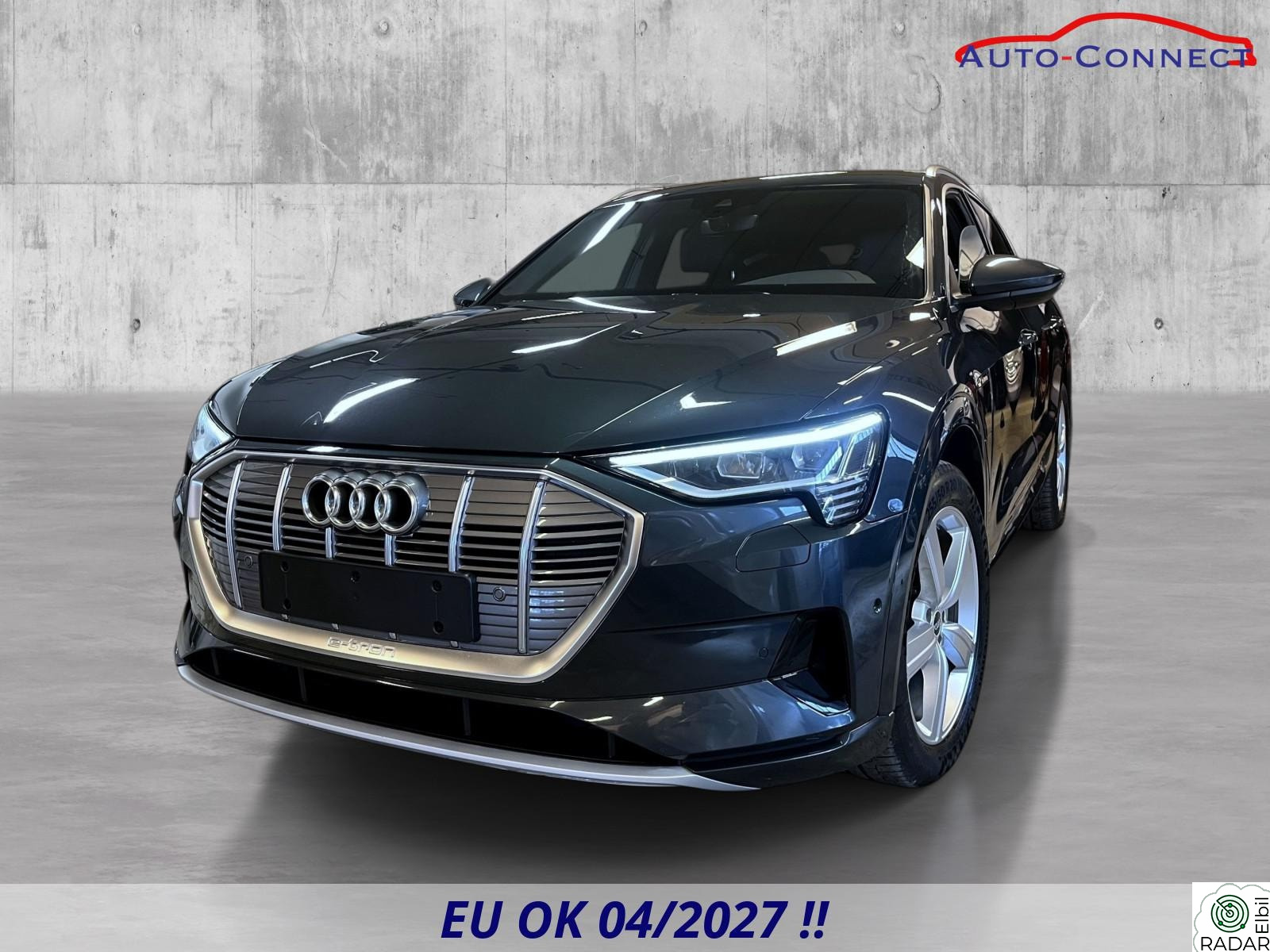 AUDI e-tron 55 55 QUATTRO / SKINN /STRØKEN/ ACC/ LUFT/ KROK/ EL SETE