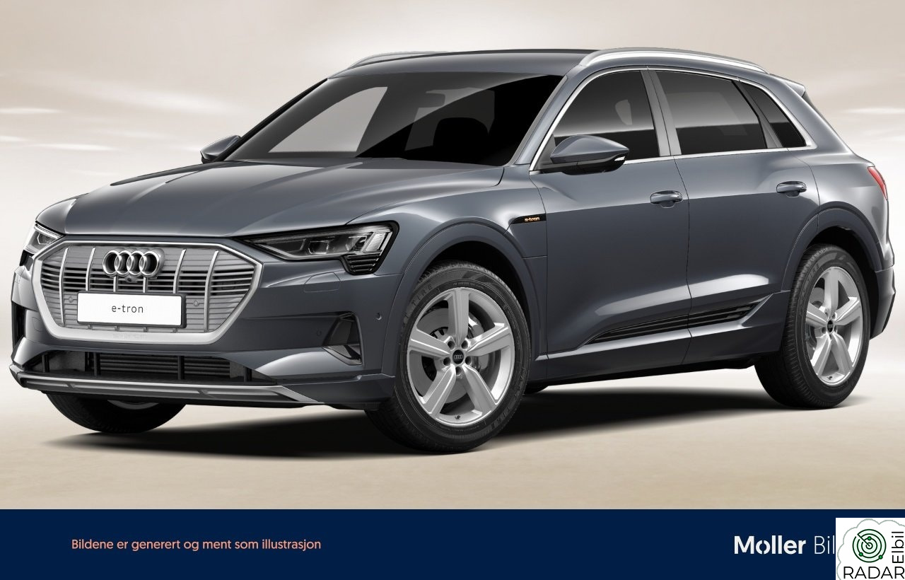 AUDI E TRON 55 55 advanced sport Hengerfeste|Delskinn|LED|Luft+++