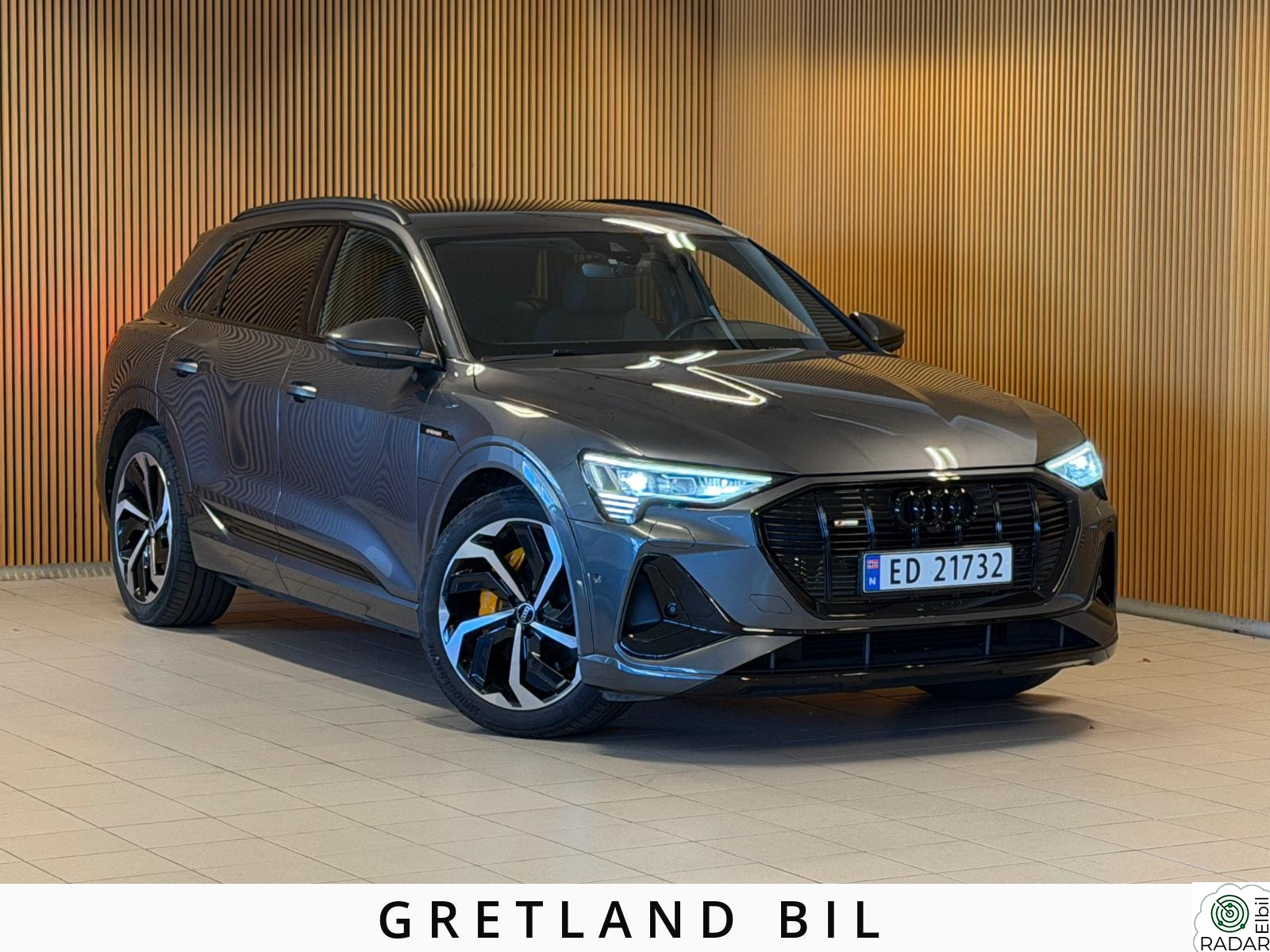 AUDI E TRON 55 BANG&OLUFSEN/MATRIX/S-LINE/KROK/21"/396WLTP/1EIER/NORSK