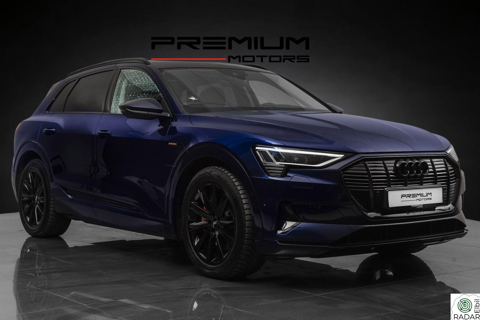 AUDI E TRON 55 55 Black Optikk,Kamera,Memory,Delskinn,Luft,Norsk,Hfest