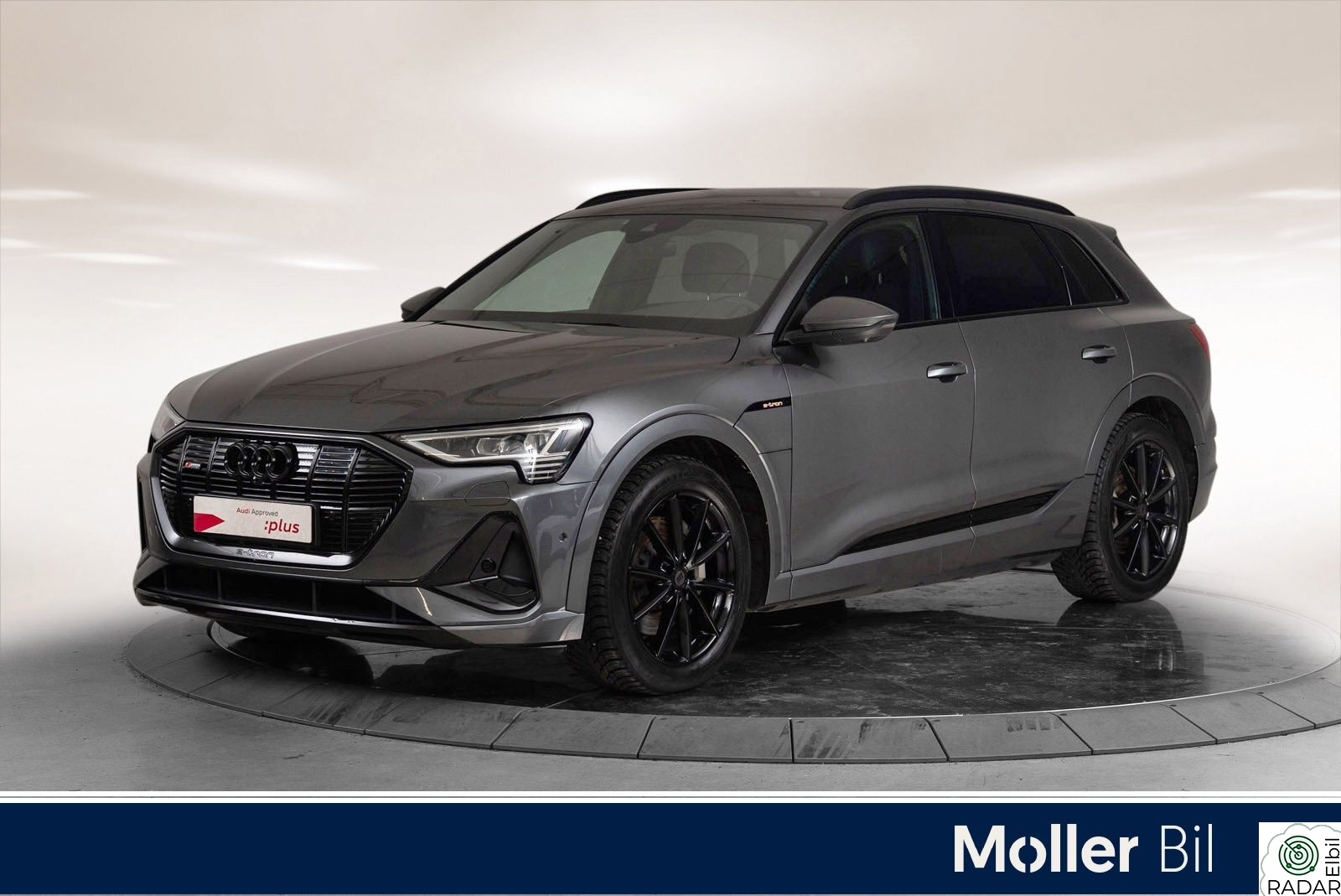 AUDI E TRON 55 55 s line sport, 360 kamera, B&O, Krok, 21'', Skinn +++