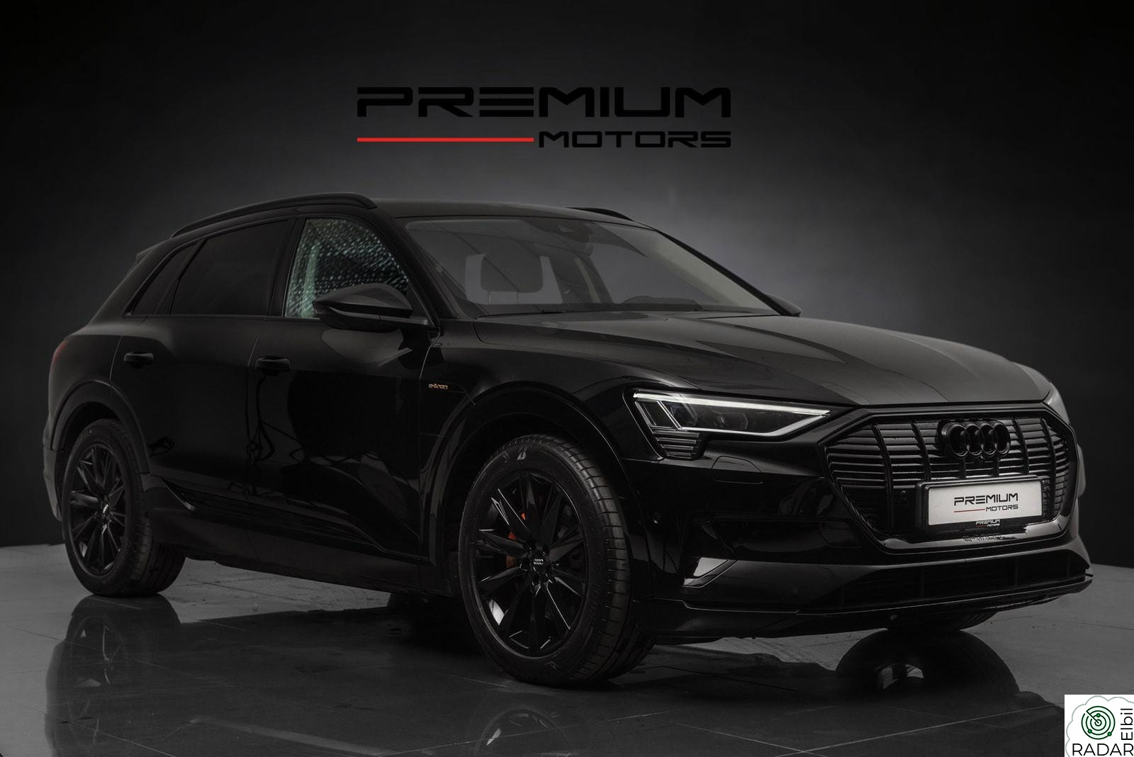 AUDI E TRON 55 55 Black,360g,ACC,Delskinn,Keyless,Norsk,HFeste
