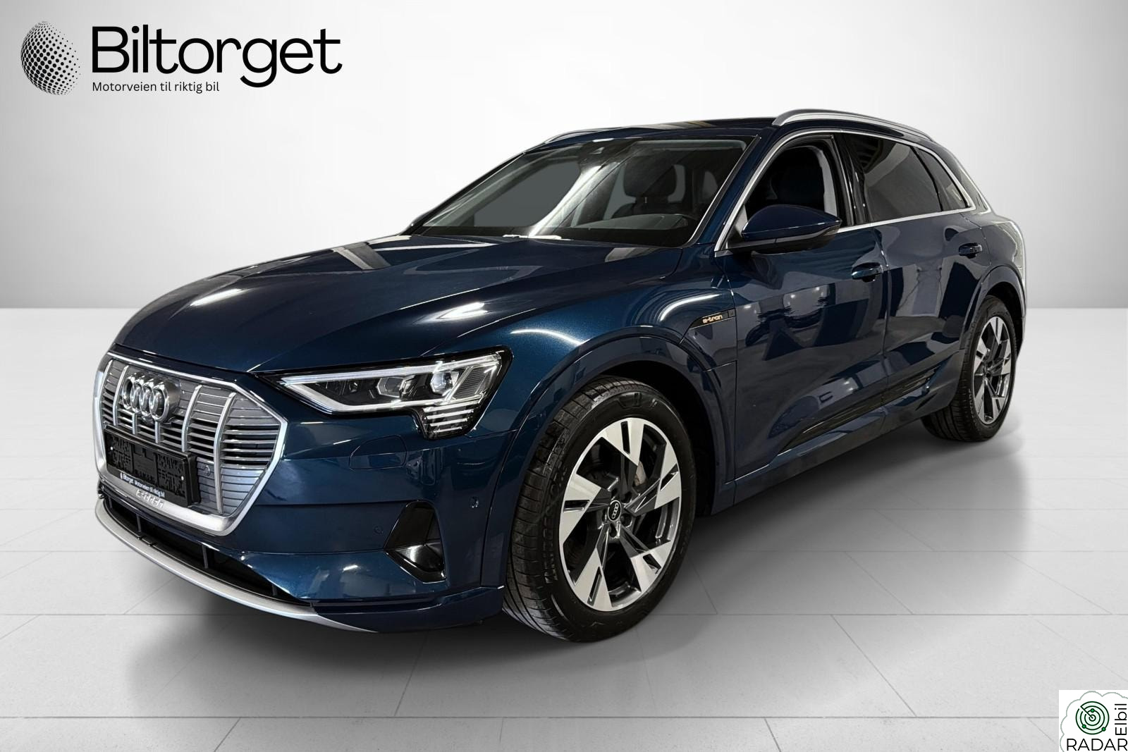 AUDI E TRON 55 55 394km Facelift 426hk Krok ACC Garanti Skinn Sport ++