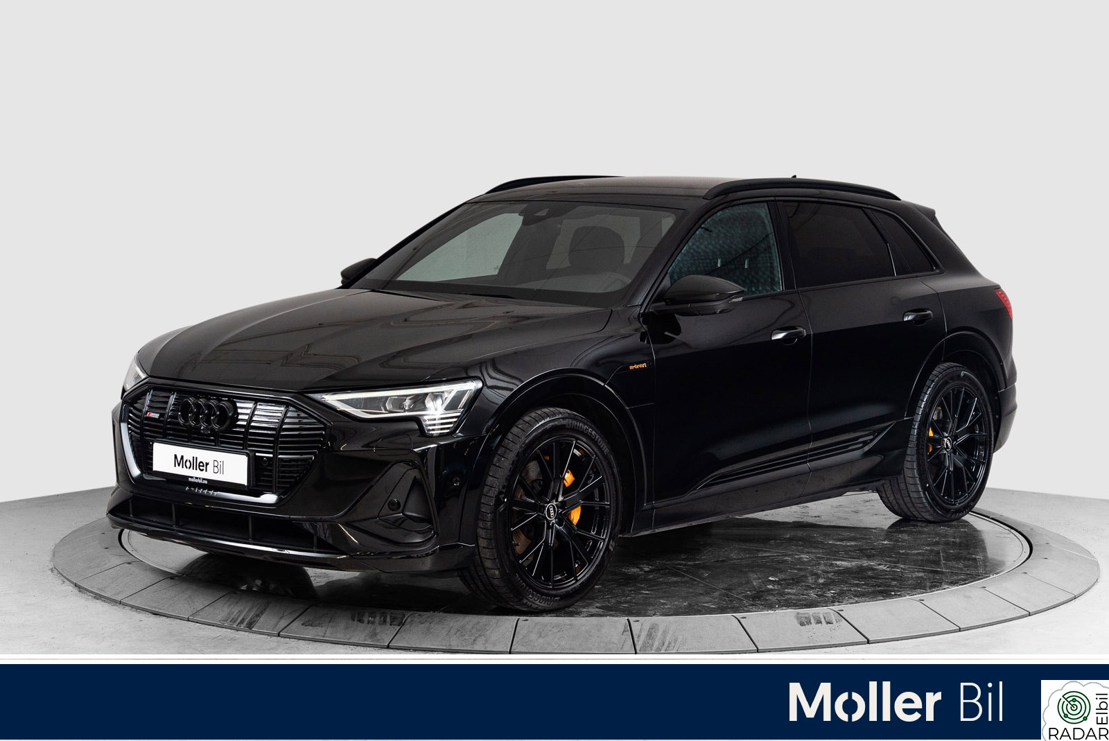 AUDI E TRON 55 55 S line Sport - 360kam,Matrix,Luftfj.sport,Krok,SortO