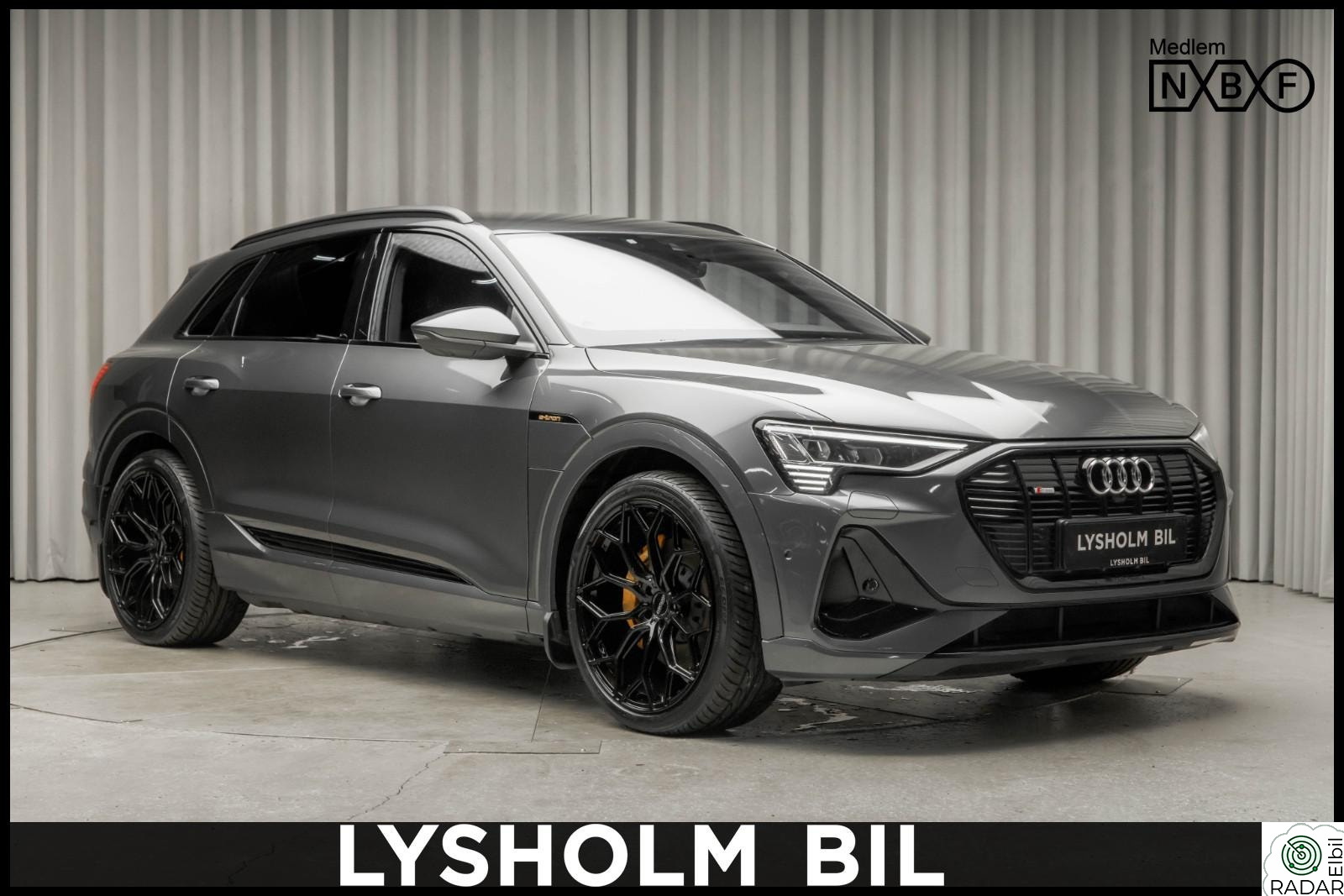 AUDI E TRON 55 55 SUV Black Edition S-Line/Sport/Krok/Matrix/B&O/360 +