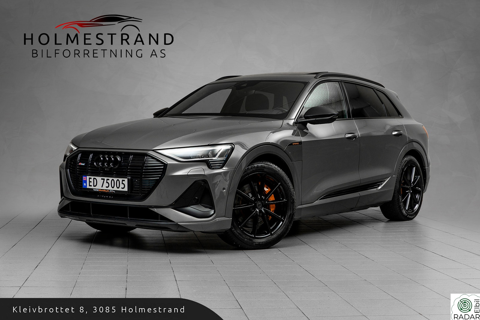 AUDI E TRON 55 55S-LINE BLACK EDITION/MATRIX/B&O/ACC/HUD/360/PANO/KROK