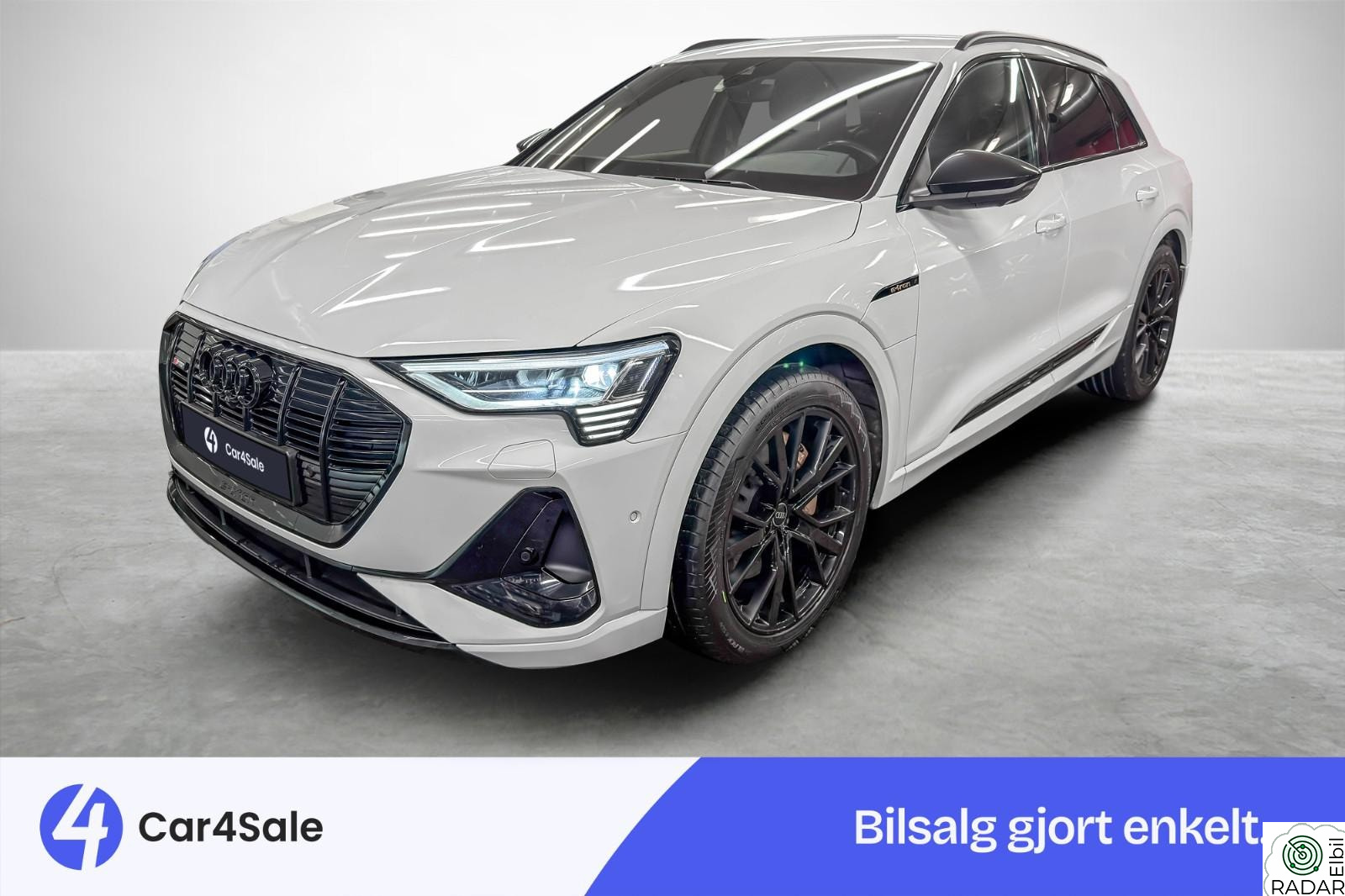 AUDI E TRON 55 55 Black Edition S-Line / Matrix / Skinn / Krok / B&O