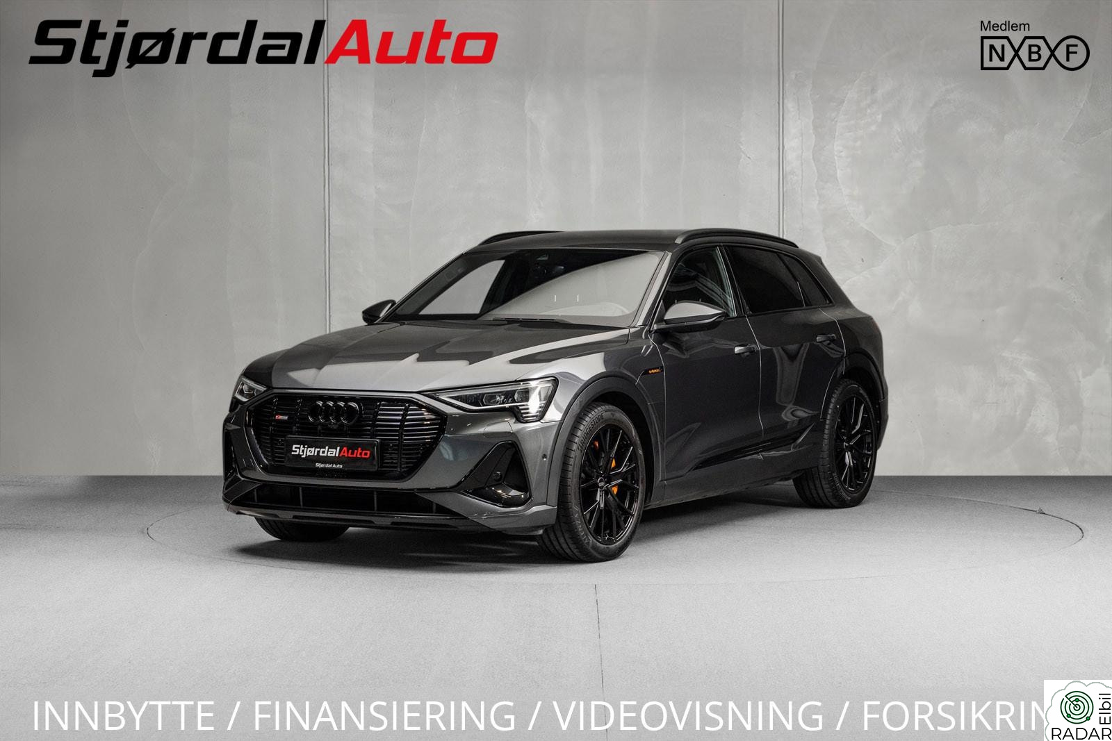 AUDI E TRON 55 55 S-Line 390WLTP/ACC/B&O/360°/KROK/MATRIX/LUFT/LED/DAB
