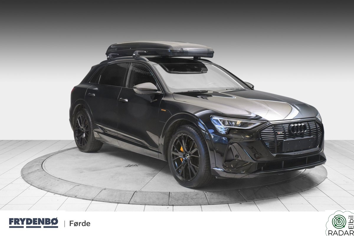 AUDI E TRON 55 55 S-Line Sportback Black Edit KROK|21"|CARBON|HUD|360+