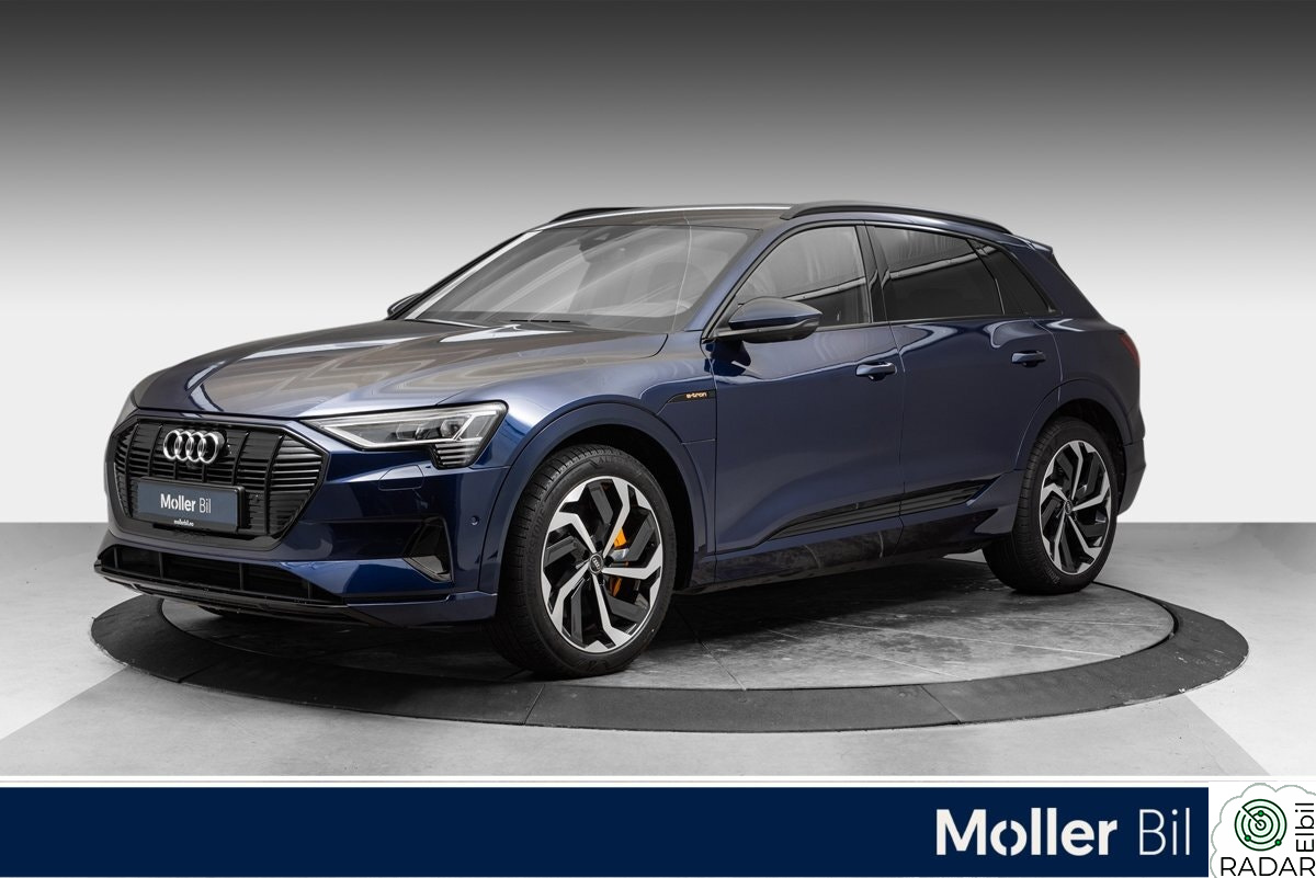 AUDI E TRON 55 55 advanced sport 2x ladeluke/Matrix/B&O/Hengerfeste