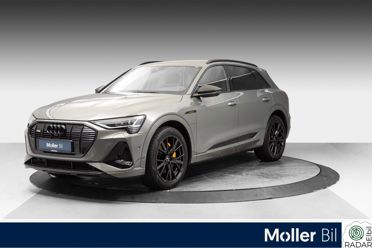 AUDI E TRON 55 55 s line sp black edit B&O/HUD/360/Henger