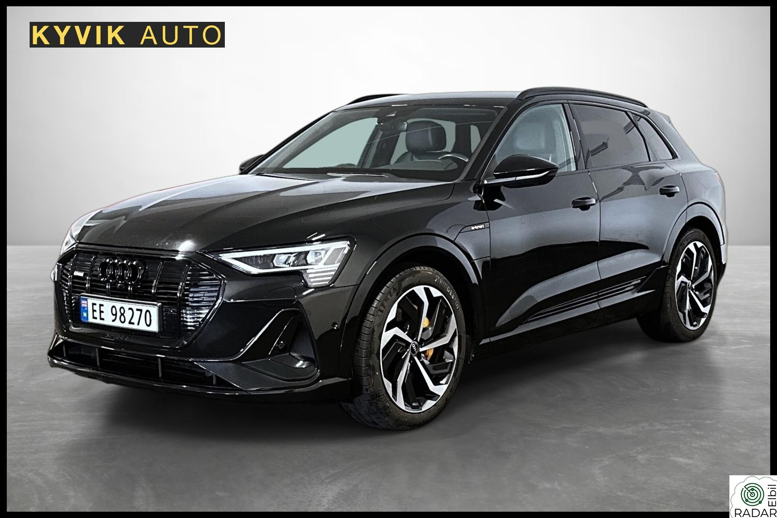 AUDI E TRON 55 55 S-Line Sport Black Edition |QUATTRO|KROK|Matrix|Luft