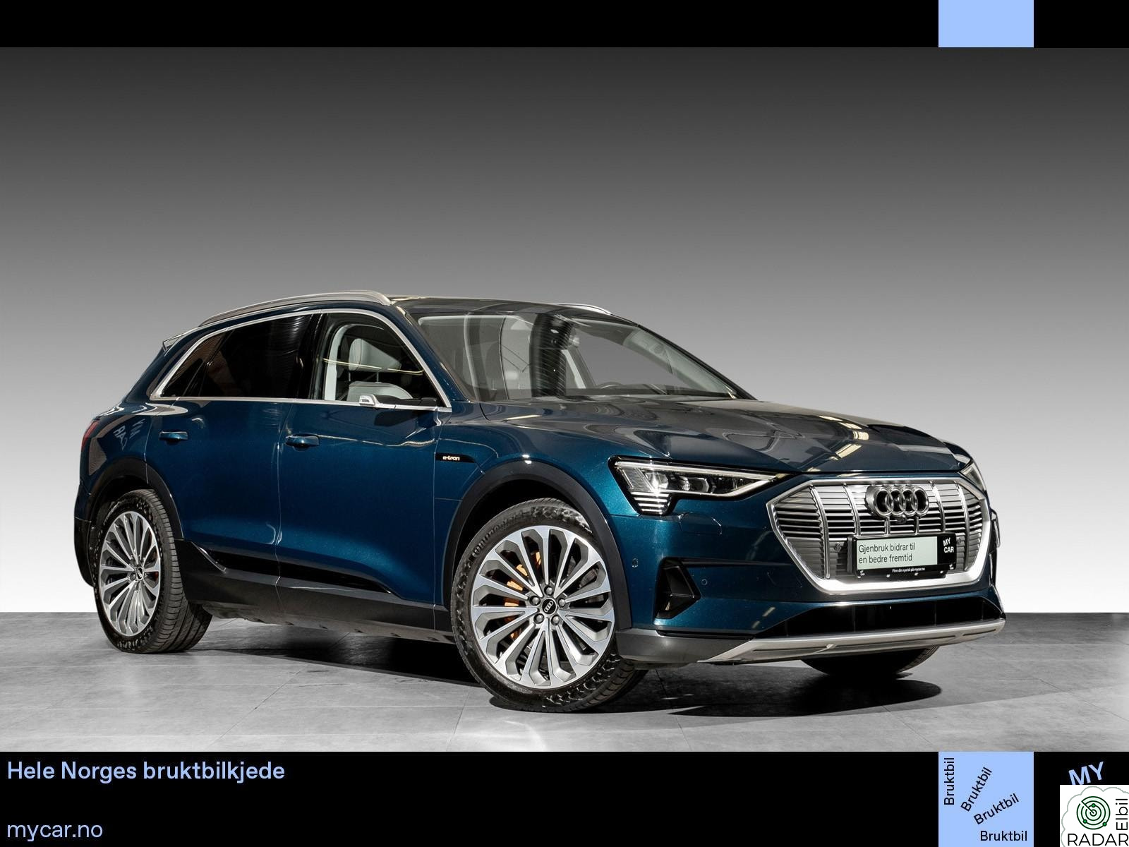 AUDI e-tron 55/B&O/HUD/Pano/306/Krok/ACC/Massasje/Matrix/El.bakluk