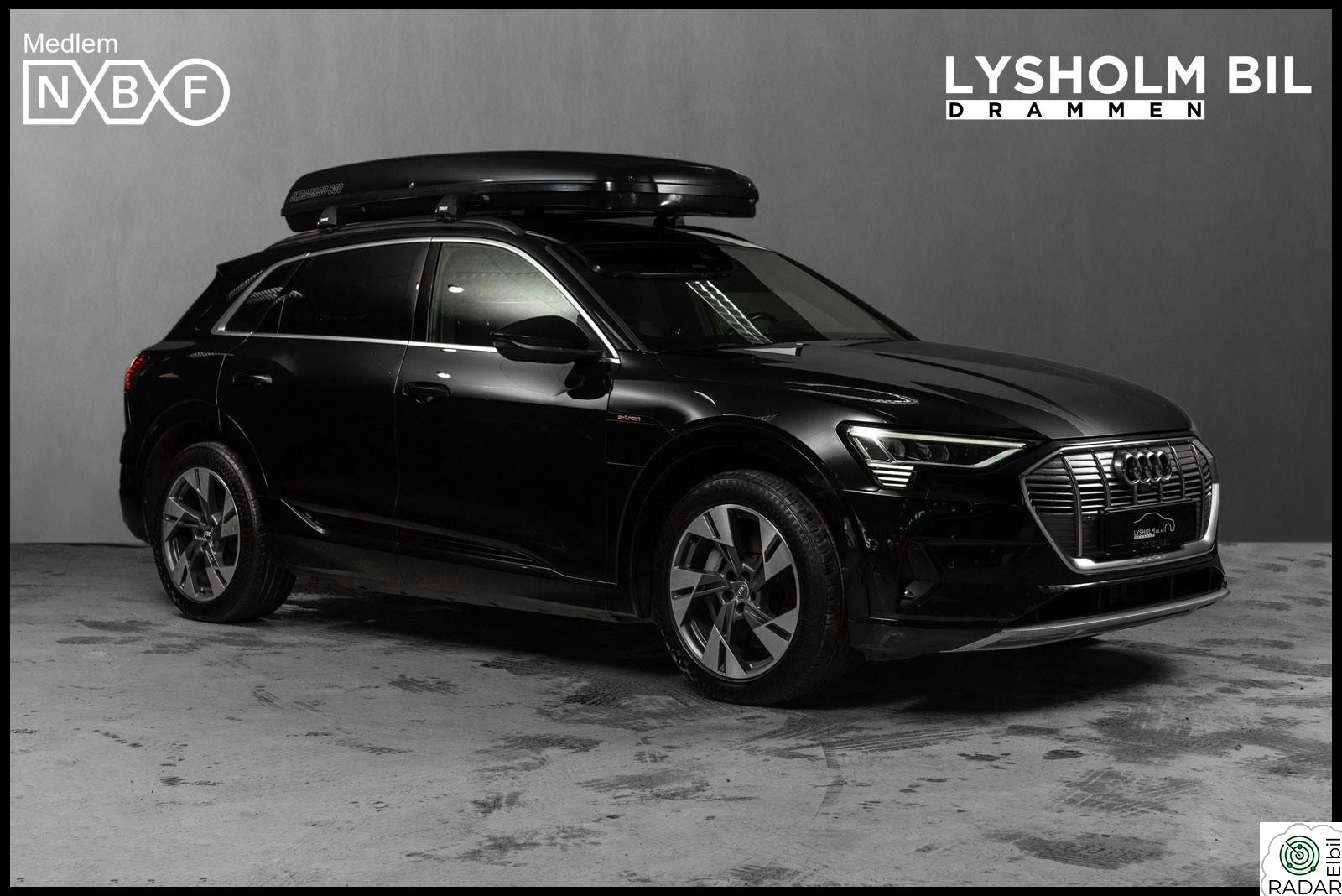 AUDI e-tron 55 Advanced/El.sportsseter/360kam/ACC/Navi/Skiboks/Luft