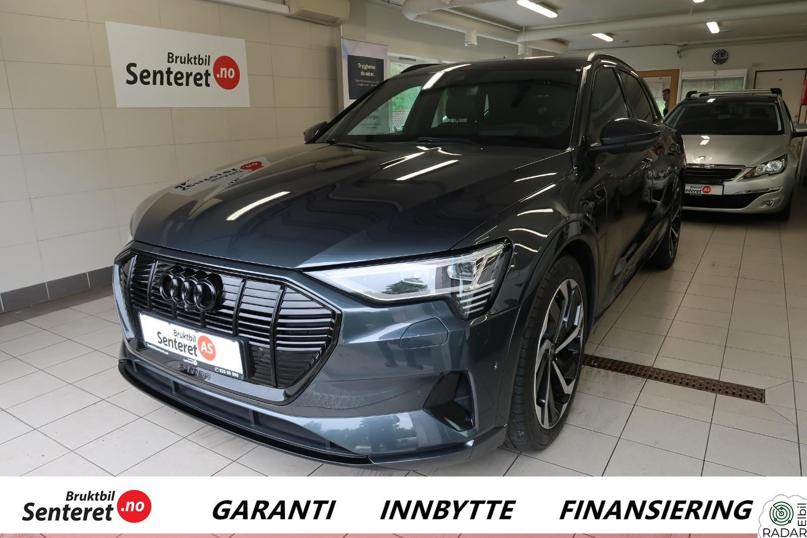 AUDI e-tron 55 2X S-line,Quattro,S,Seter,Luftfjæring,Glasstak,Krok