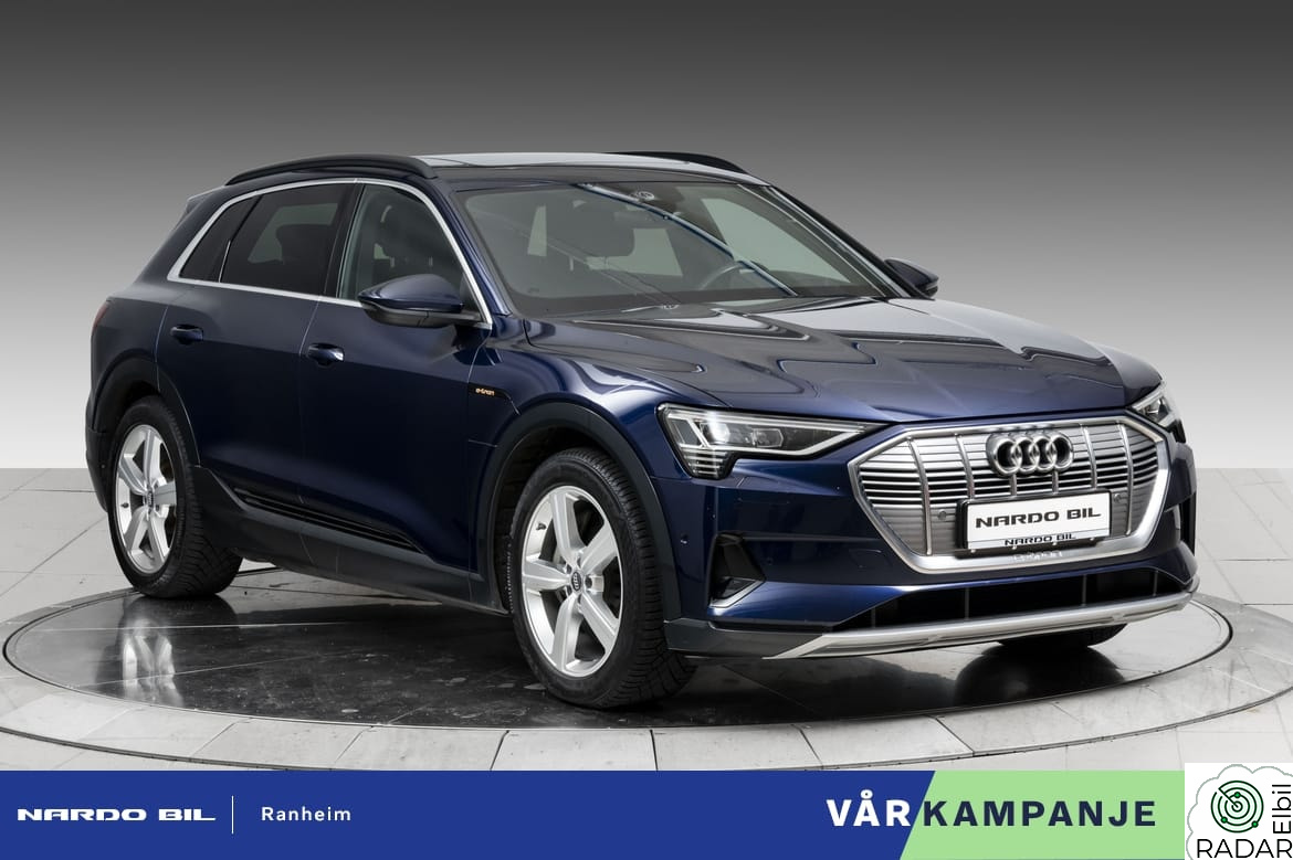 AUDI e-tron 55, S-Line, Endelig VÅRKAMPANJE med rente fra 2,99%