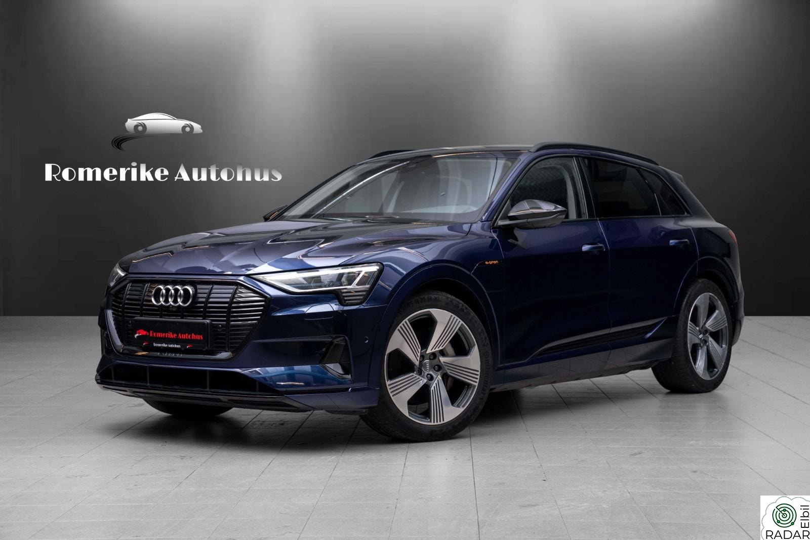 AUDI e-tron 50 50 Q Advanced Sport // SortOptikk, 360kam, Krok, 21"+++