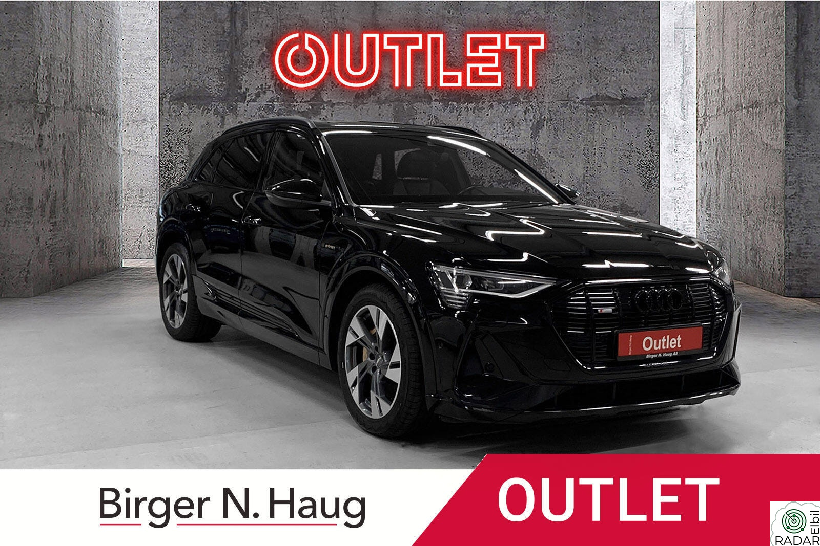 AUDI e-tron 55 55 S line |Outlet|S-LINE|B&O|SKINN|KROK|HUD|SOLTAK|