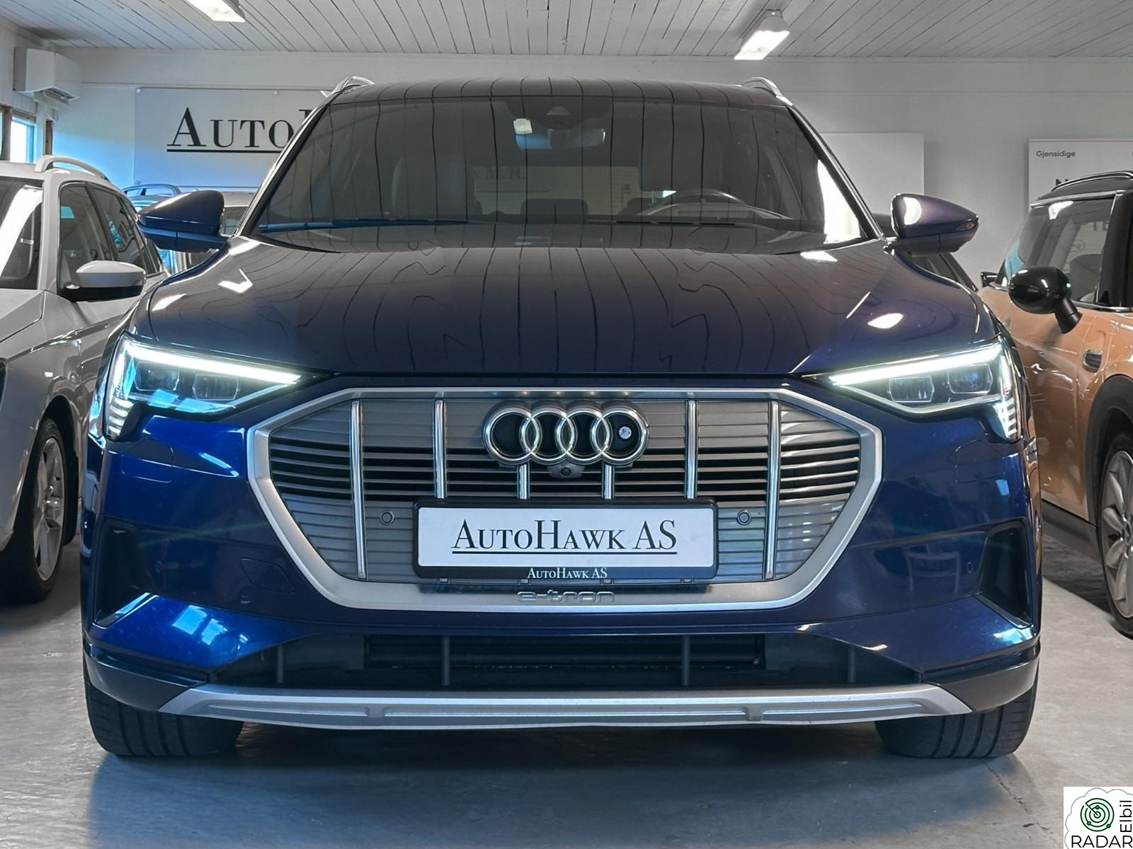 AUDI e-tron 55 55 Advanced/N.Vision/TopView/B&O/HUD/ACC/Skinn/Massasje
