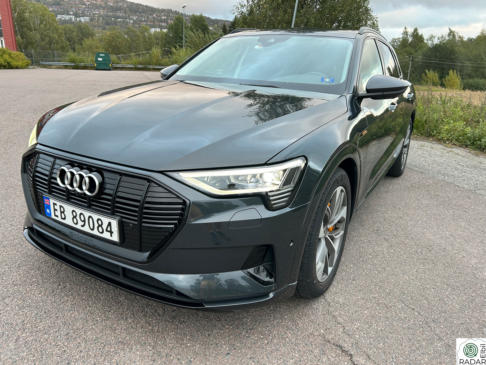 AUDI e-tron 55 55 Advanced Sport - 360Kam, Krok, LED, Delskinn