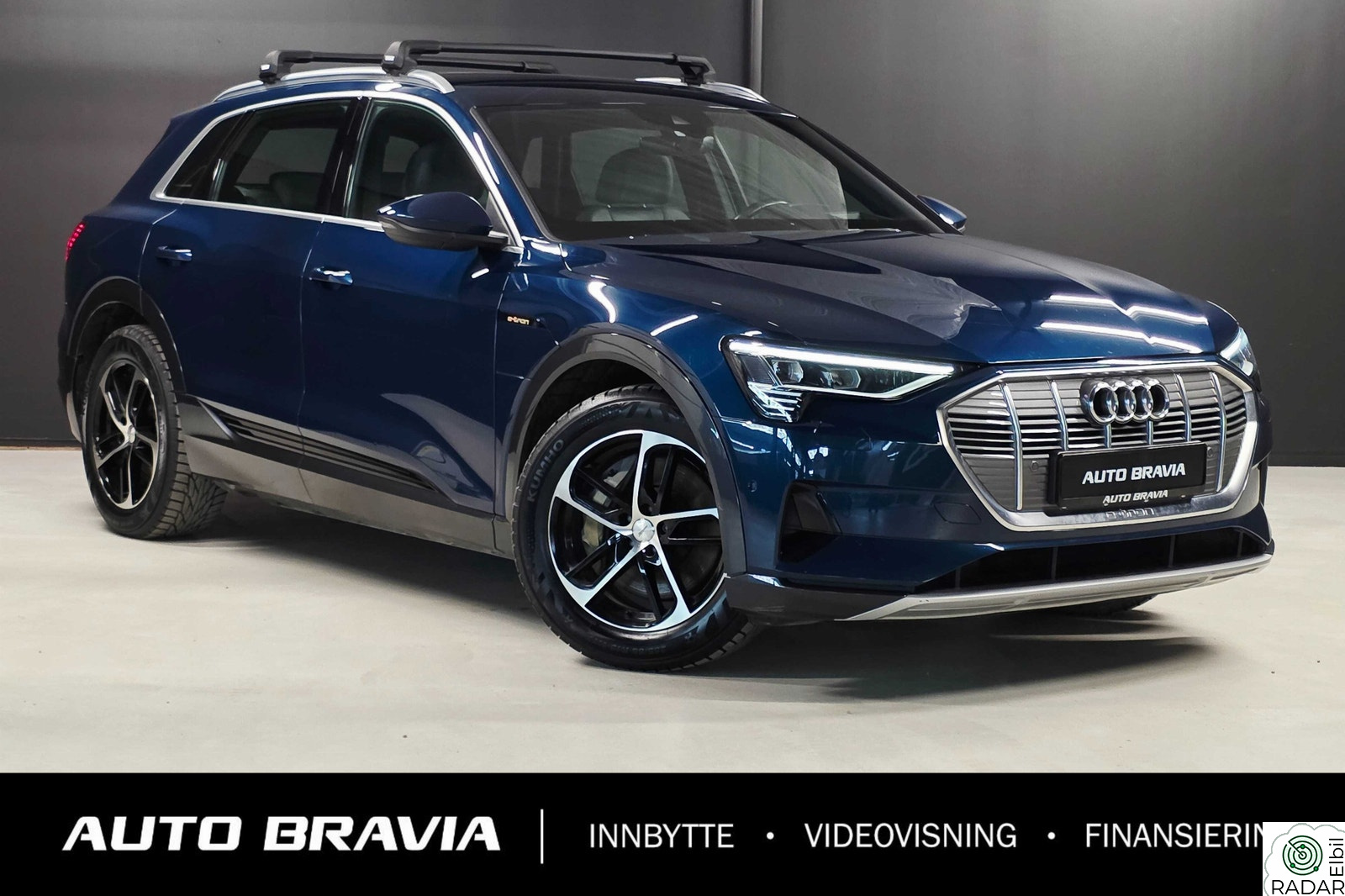 AUDI e-tron 55 55/QUATTRO/401KM/S-LINE/KROK/HUD/ACC/INNBYTTE++