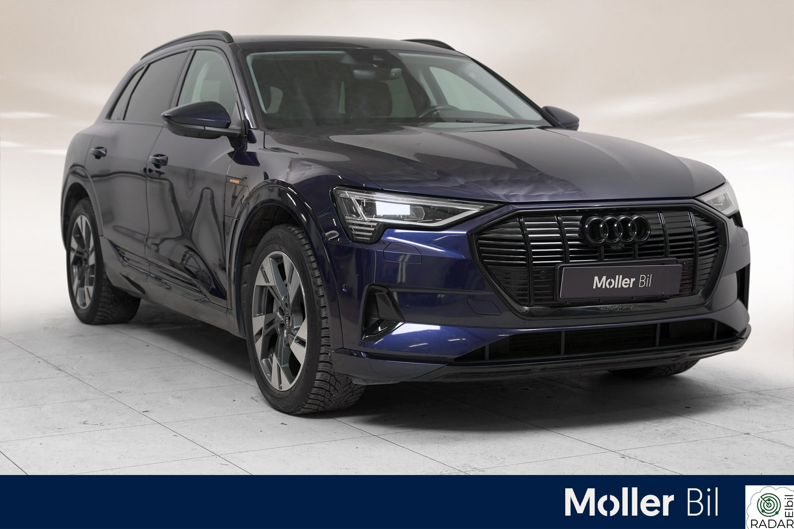 AUDI e-tron 55 55 advanced sport Krok,360,delskinn,led,20"som og vint