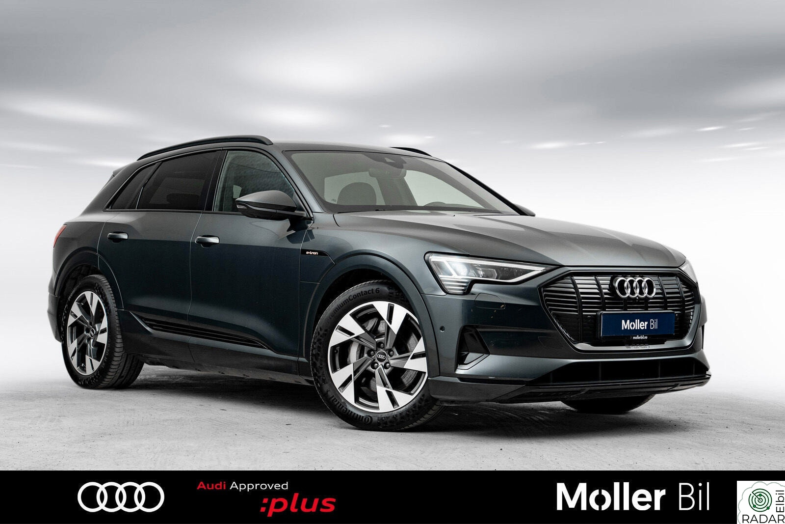 AUDI e-tron 55 55 Adv Bus 20"-Rattvarme-360kam-Sportsseter-H.feste++