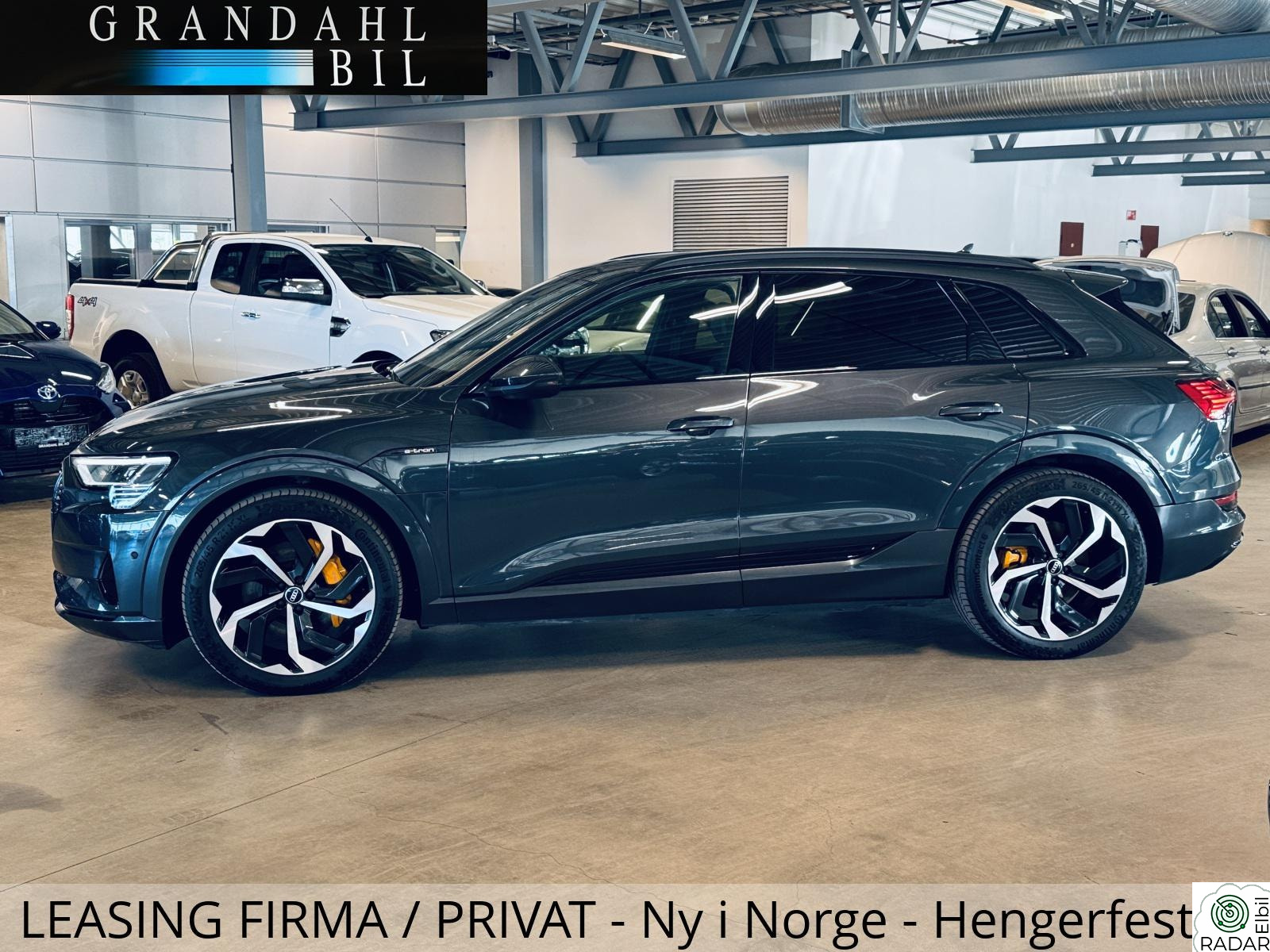 AUDI e-tron 55 55 - Advanced Buisness - Skinn - Hengerfeste - Pano