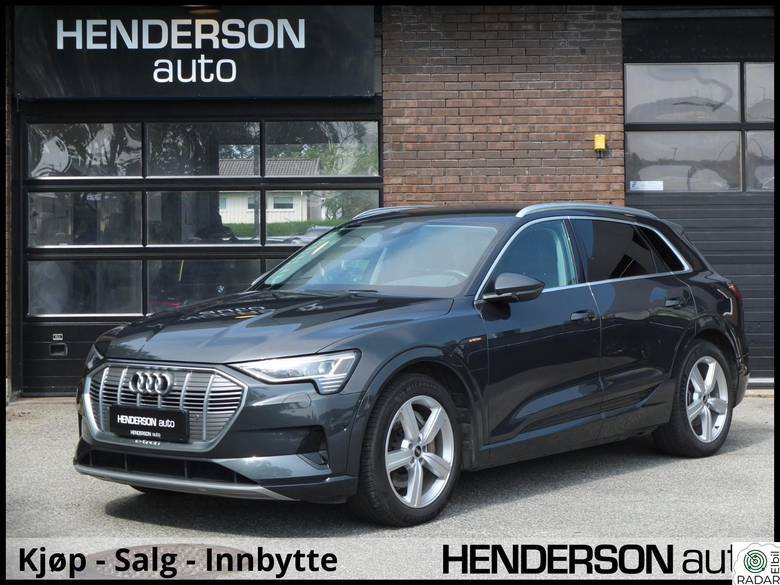 AUDI E TRON 55 55 Advanced Business Luft/Sportstoler/Keyless/ACC/Krok+